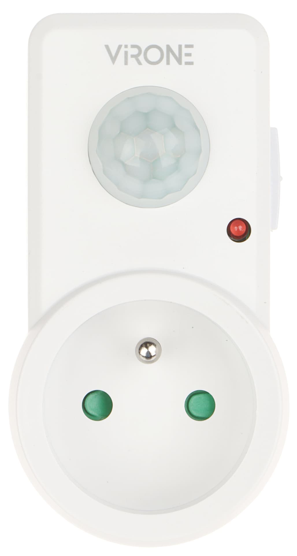 

Gniazdkowy czujnik ruchu 120° IP20, 280W