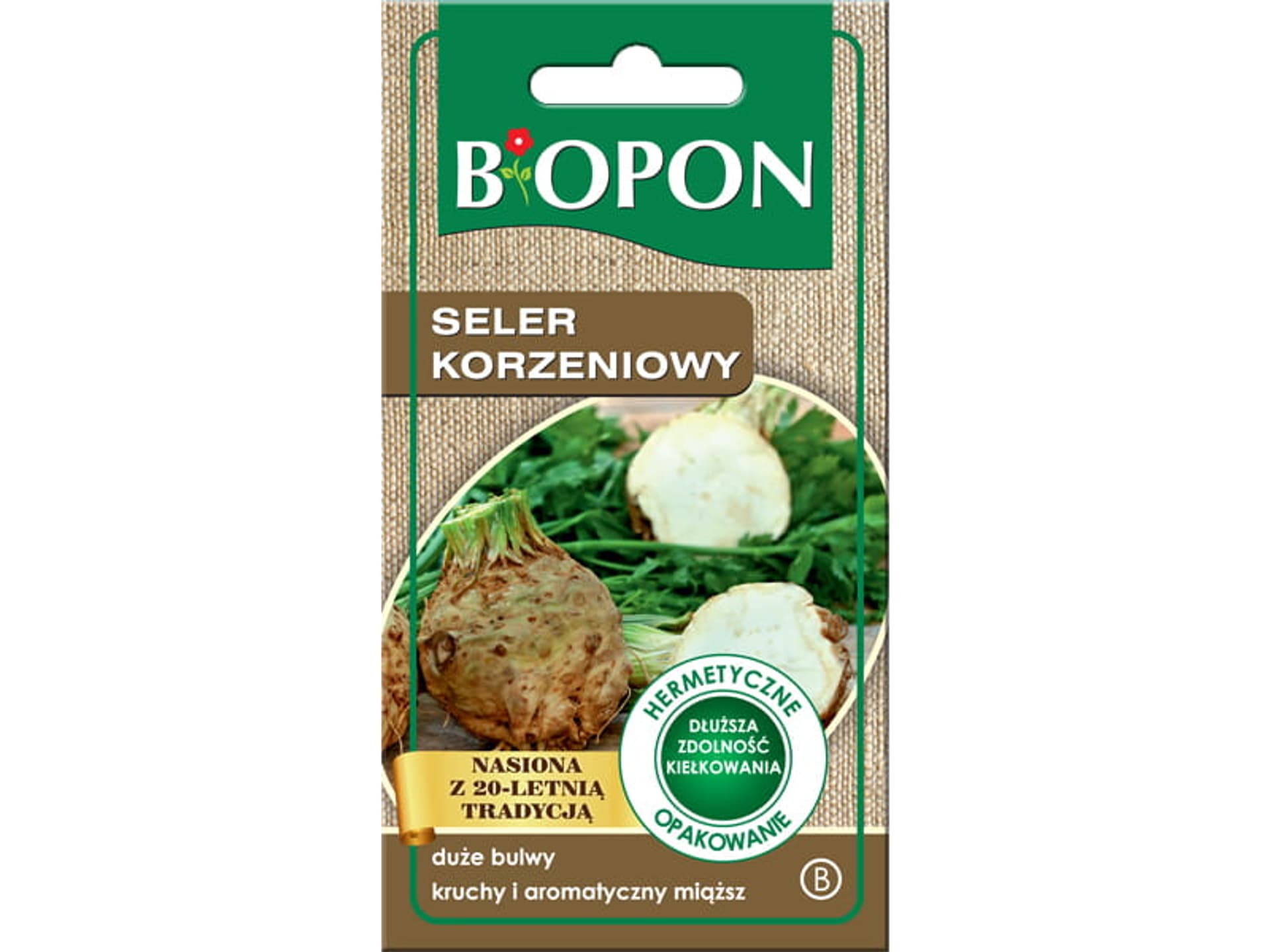 

Nasiona seler korzeniowy 0,4g Biopon 1493