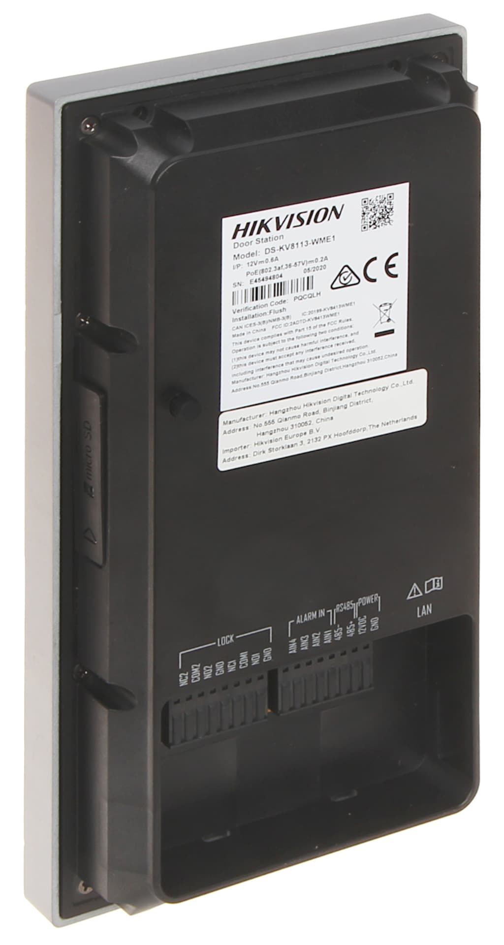 

WIDEODOMOFON BEZPRZEWODOWY DS-KV8113-WME1(B) Wi-Fi / IP Hikvision, B) wi-fi / ip hikvisio