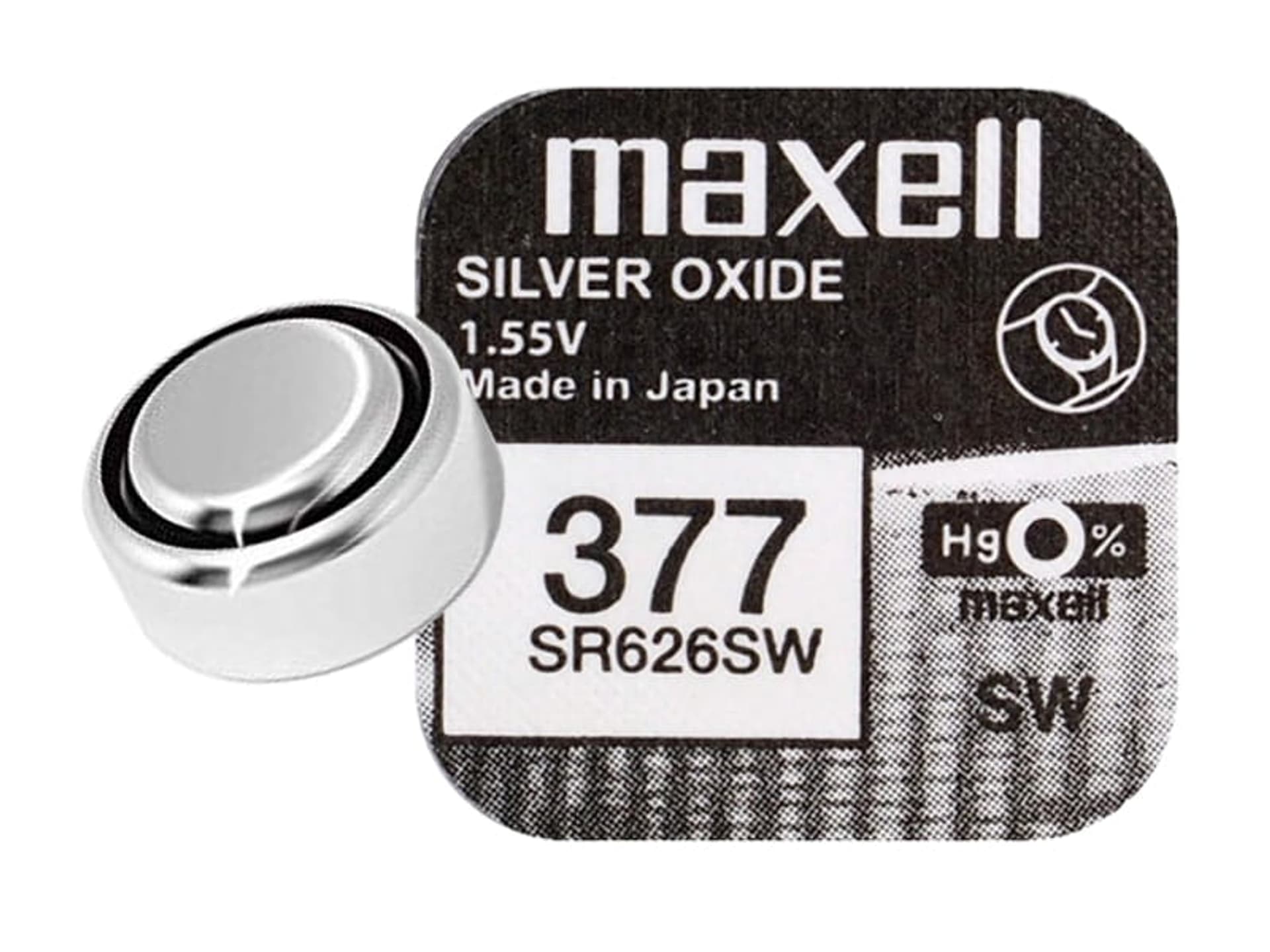 Bateria 377 / 626 / LR66 Maxell