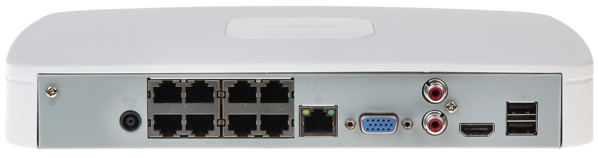 

REJESTRATOR IP NVR4116-8P-4KS2/L 16 KANAŁÓW, 8 PoE DAHUA