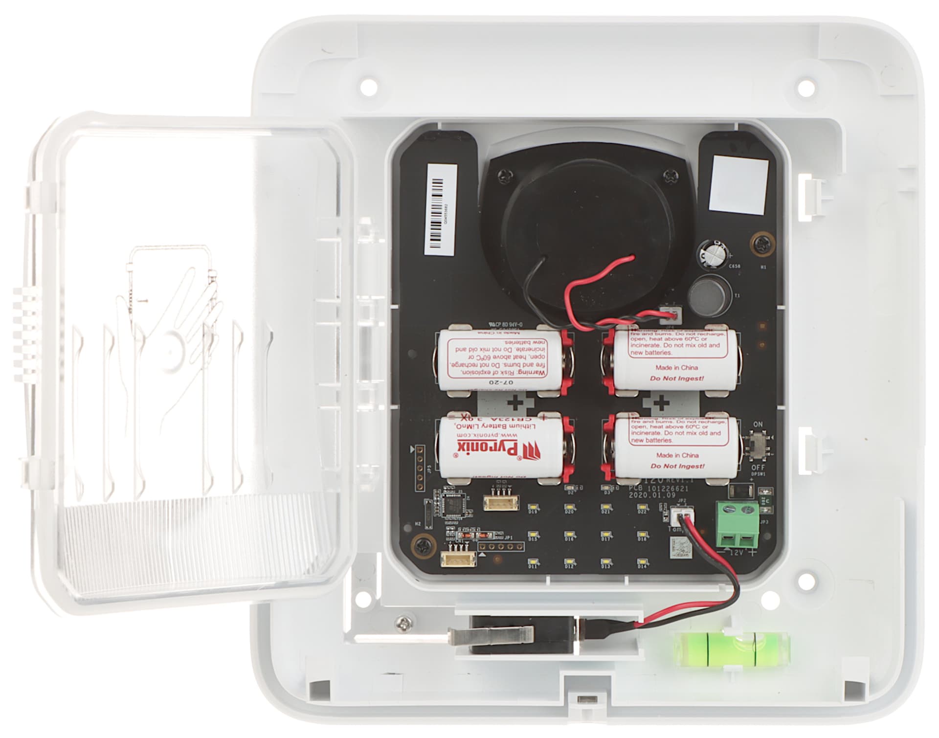 

BEZPRZEWODOWY SYGNALIZATOR ZEWNĘTRZNY AX PRO DS-PS1-E-WE/BLUE Hikvision