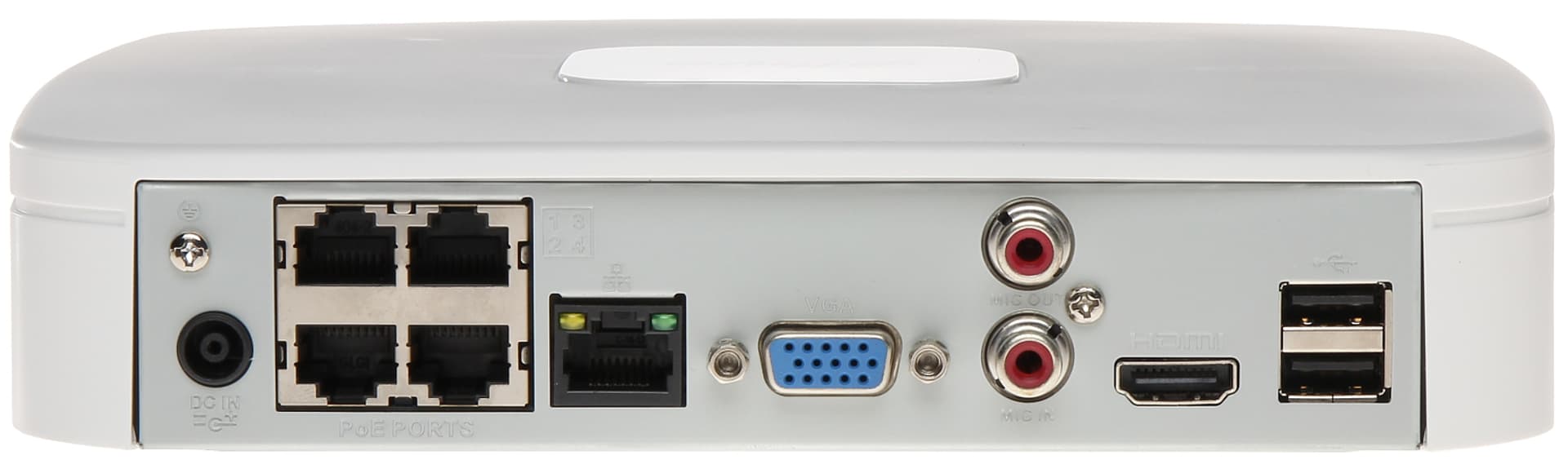 

REJESTRATOR IP NVR2104-P-S3 4 KANAŁY, 4 PoE DAHUA