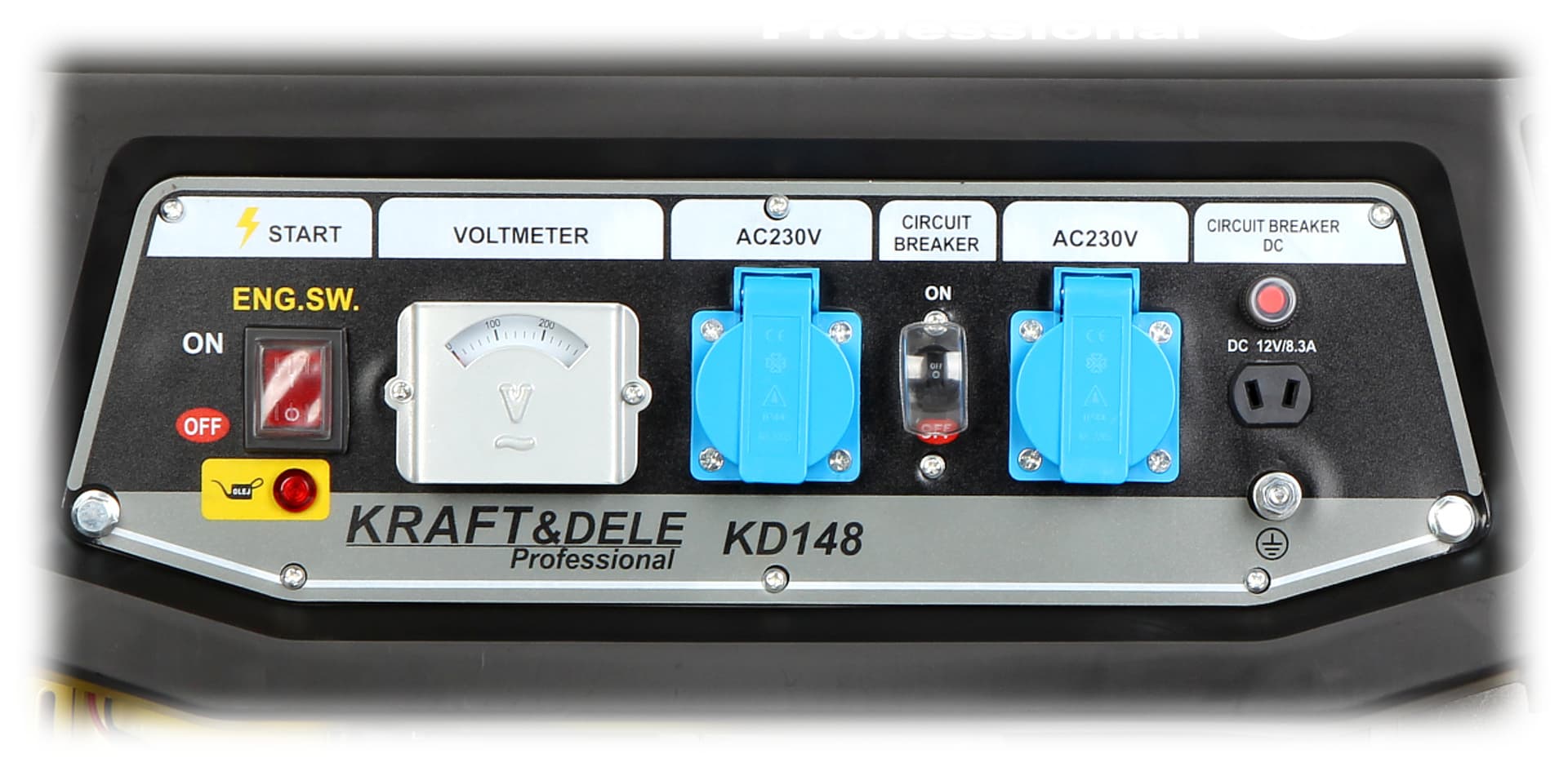 

AGREGAT PRĄDOTWÓRCZY KD-148 3000 W Kraft&Dele