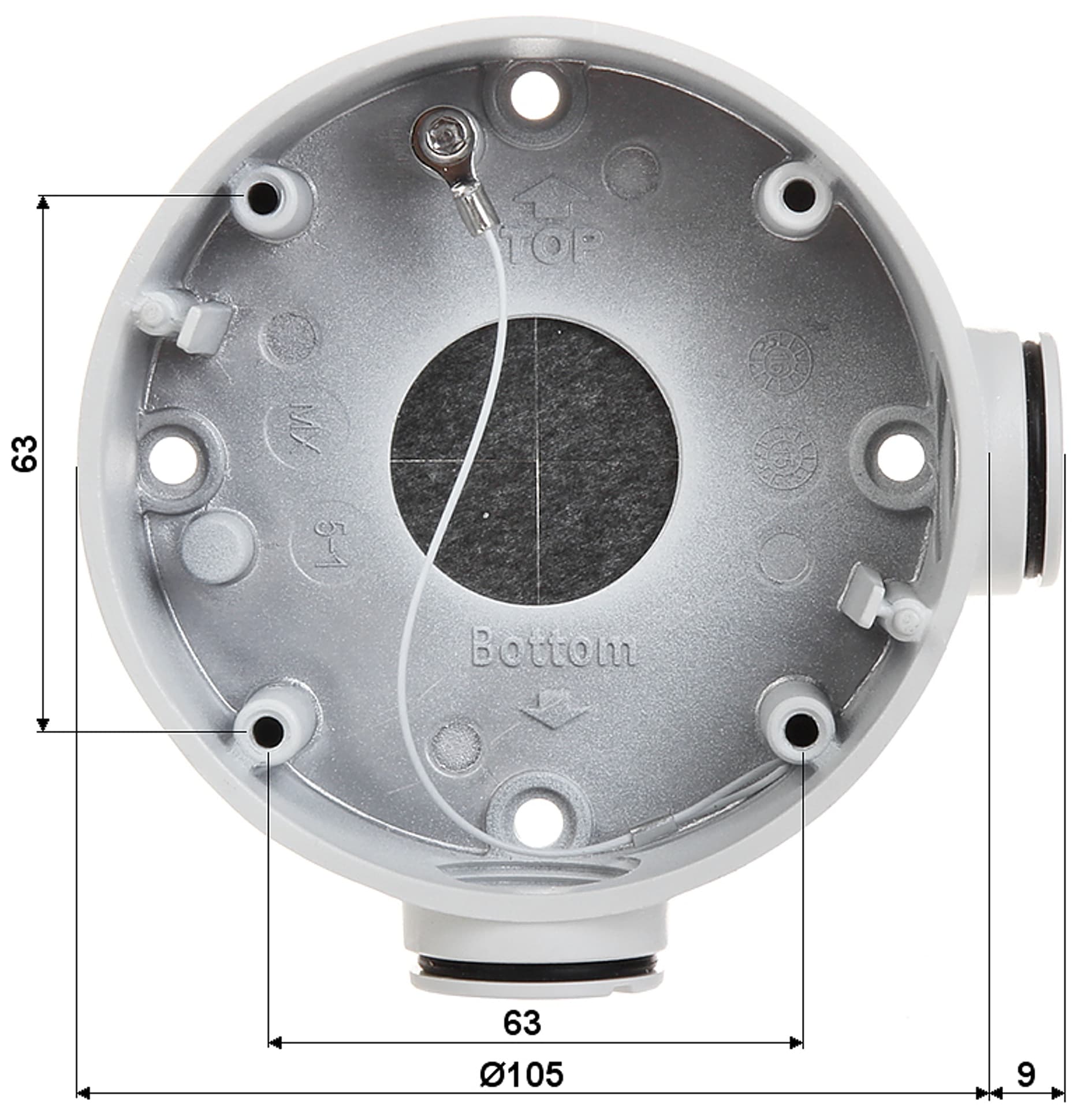 

88-304# Puszka hikvision ds-1260zj