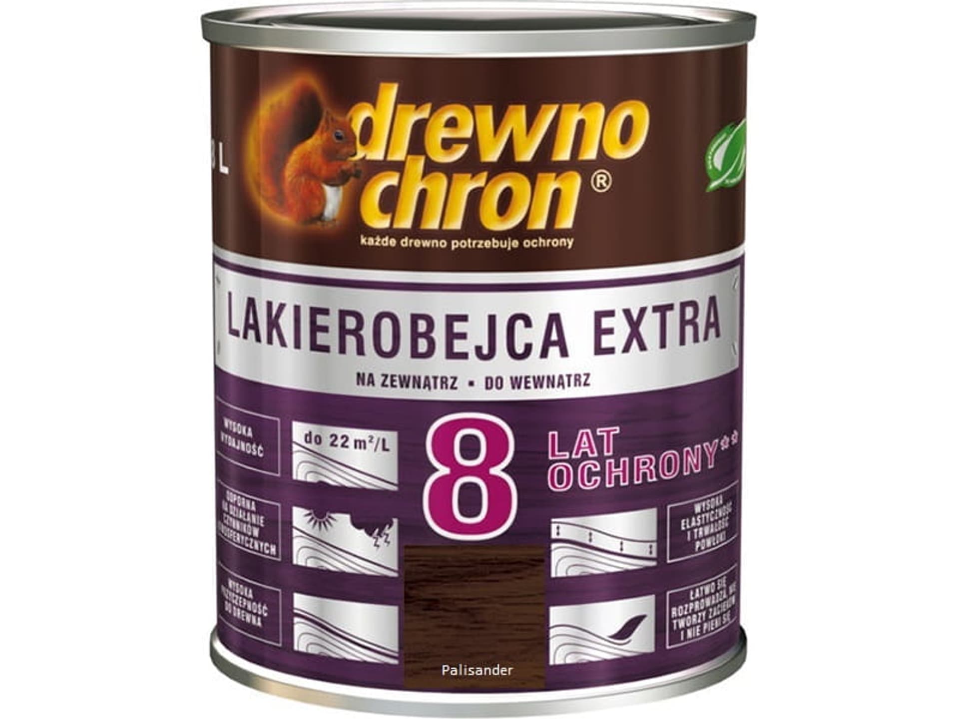 Lakierobejca Drewno Chron Extra (Palisander, 0.8 L)