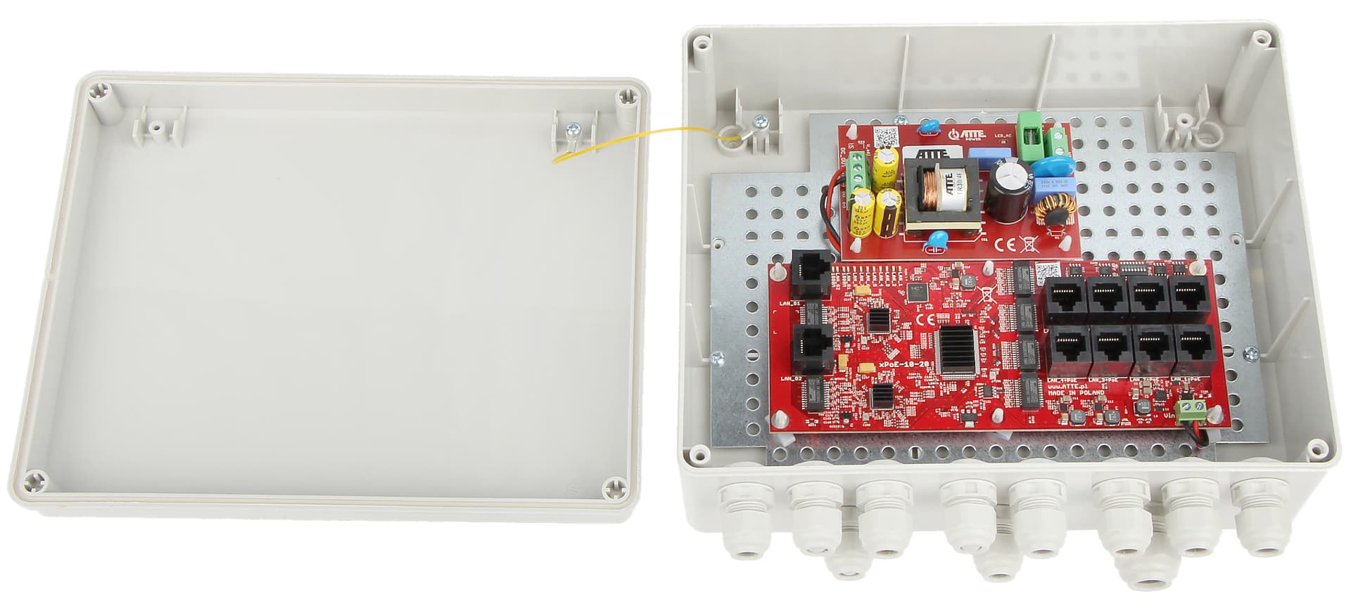 

SWITCH POE IP-8-20-L2 8-PORTOWY ATTE