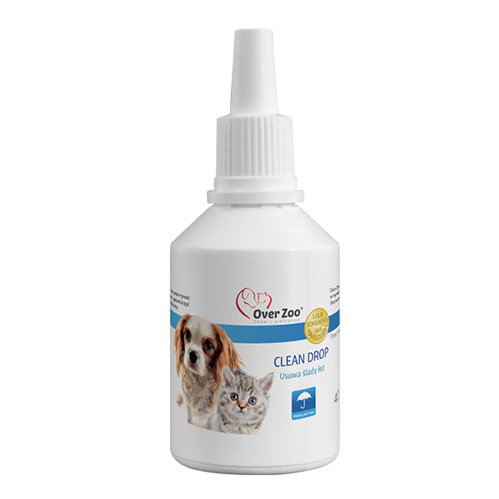 

Over Zoo Clean Drop 60ml usuwa ślady łez
