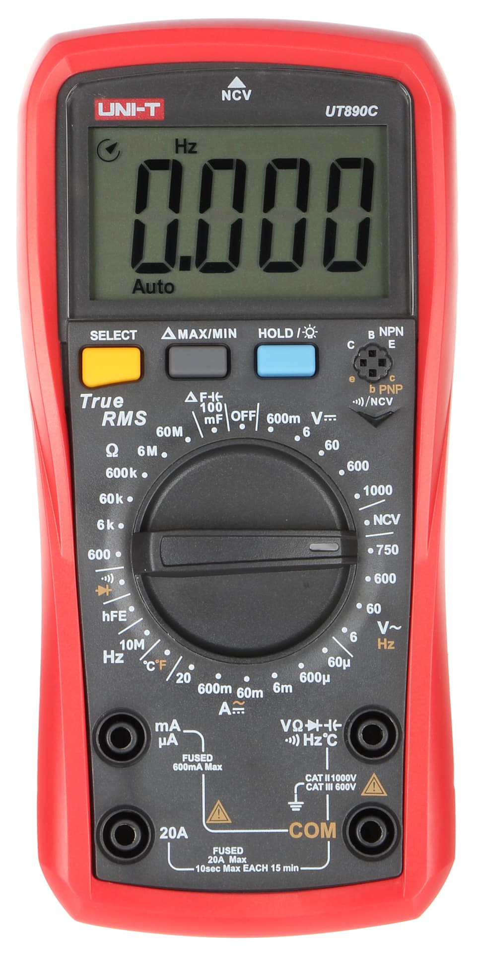 

Miernik uniwersalny Uni-T UT890C NCV