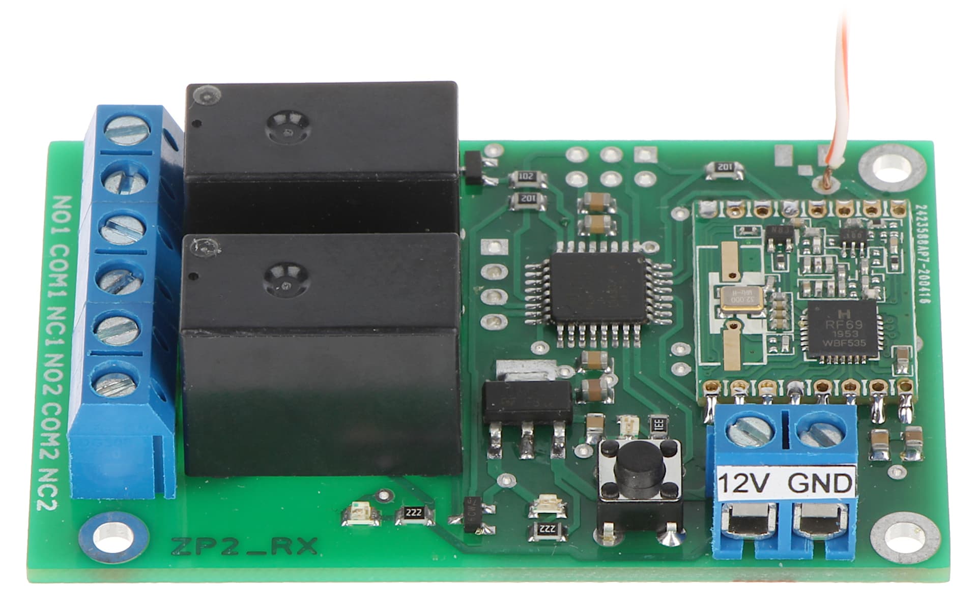 

ODBIORNIK SYSTEMU BEZPRZEWODOWEGO ZP-2/RX