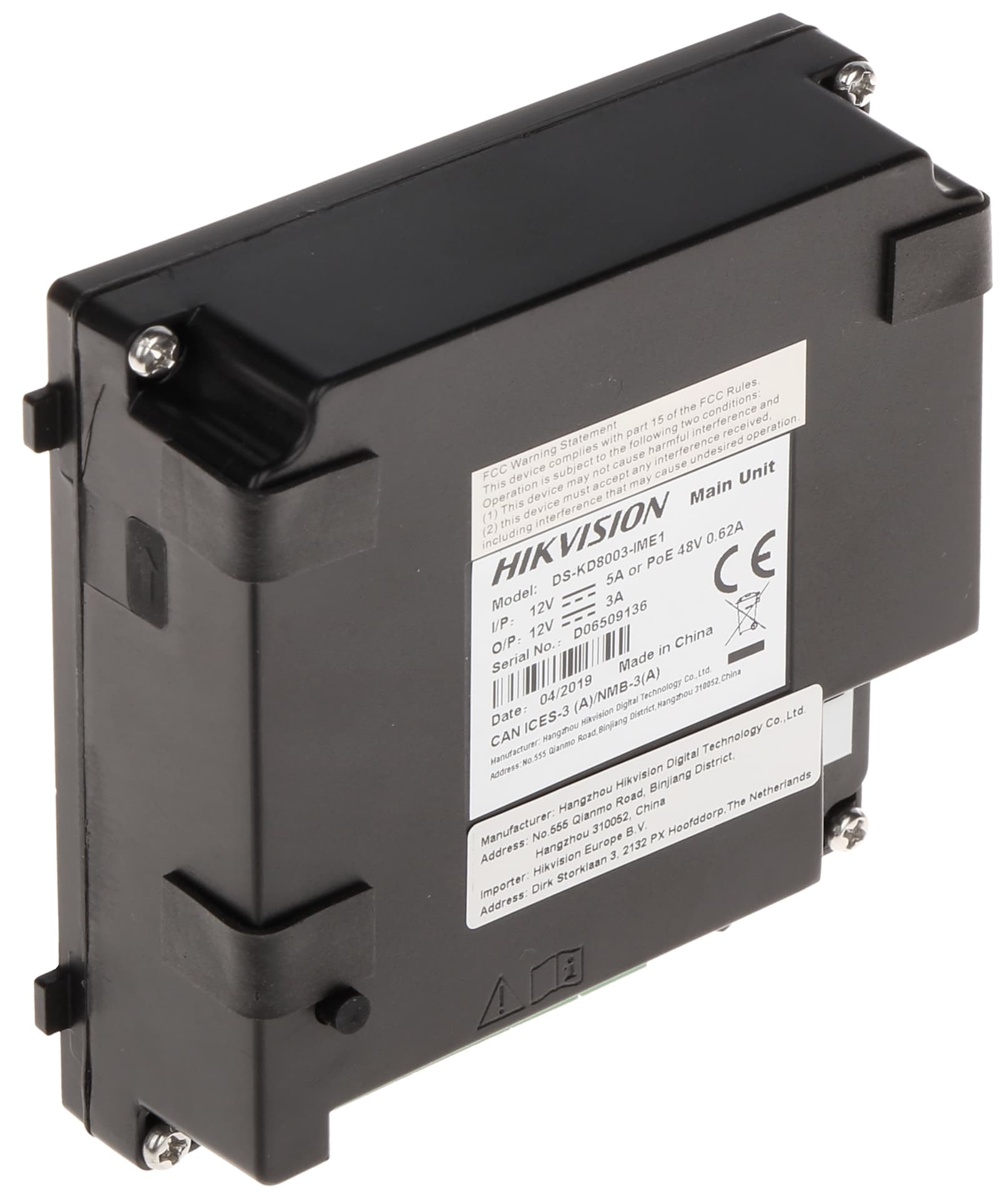 

MODUŁ WIDEODOMOFONU DS-KD8003-IME1/EU Hikvision