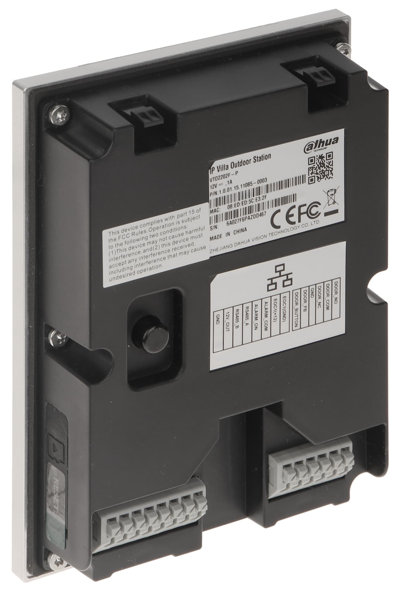 

<strong>WIDEODOMOFON </strong>VTO2202F-P DAHUA