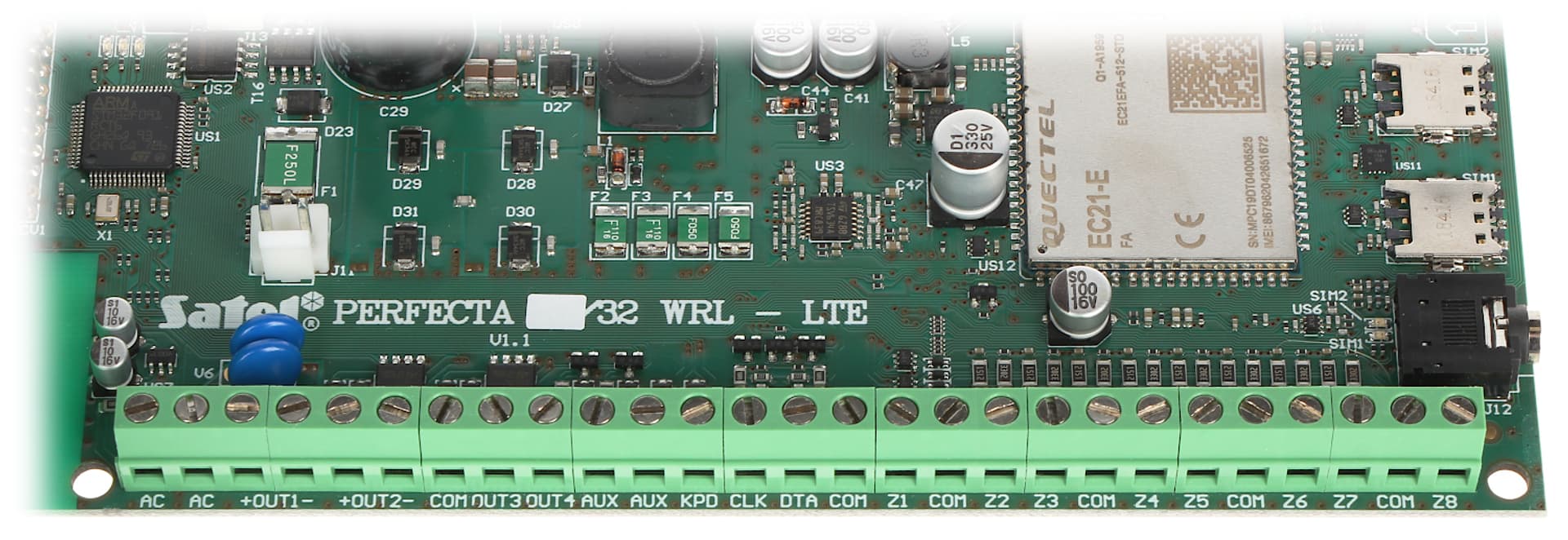 

PŁYTA CENTRALI ALARMOWEJ PERFECTA-32-WRL-LTE SATEL