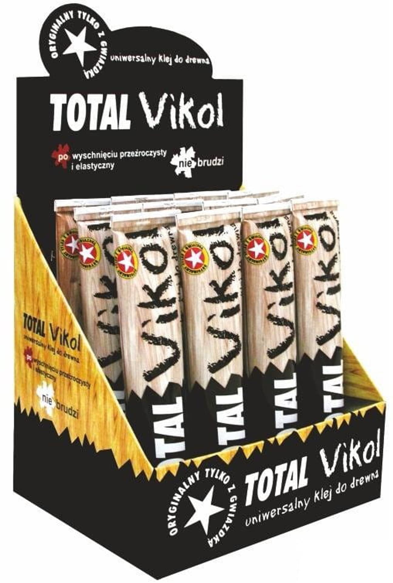 

Klej Vikol Total 40g Drewno, papier, tkanina, inne