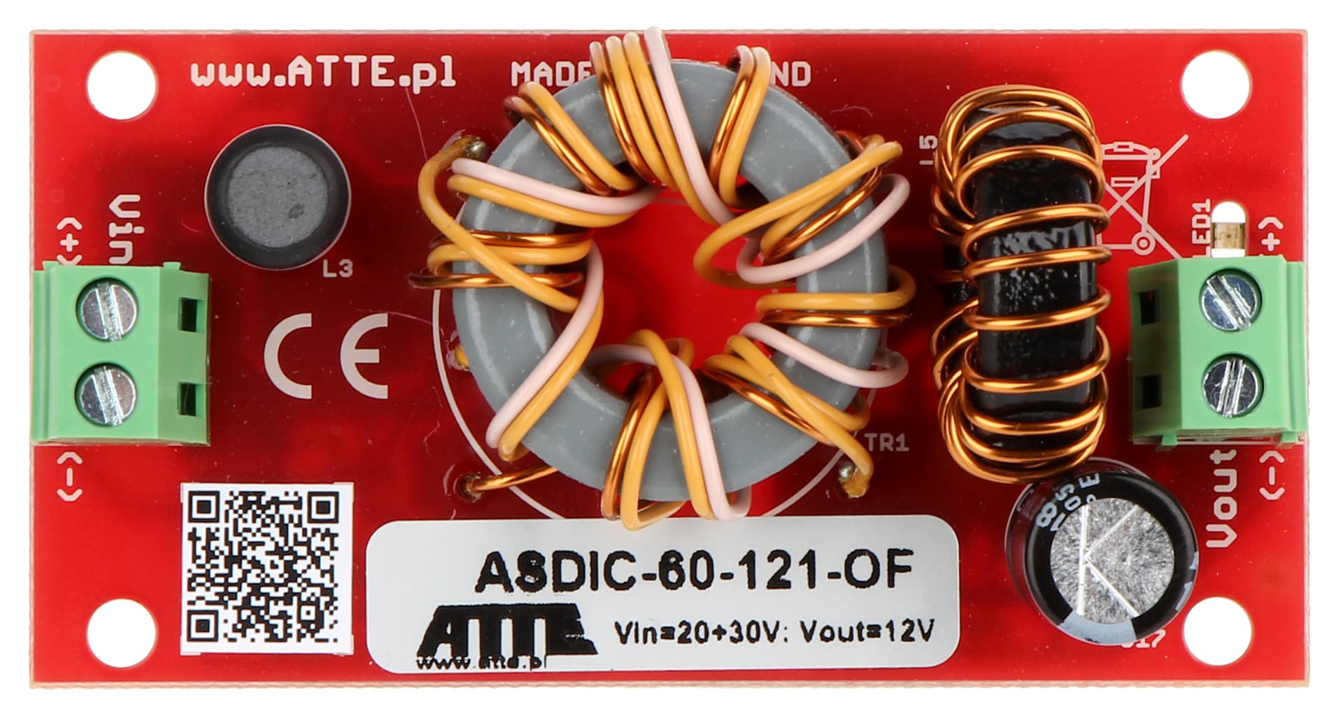 

MODUŁ PRZETWORNICY ASDIC-60-121-OF DC/DC ATTE