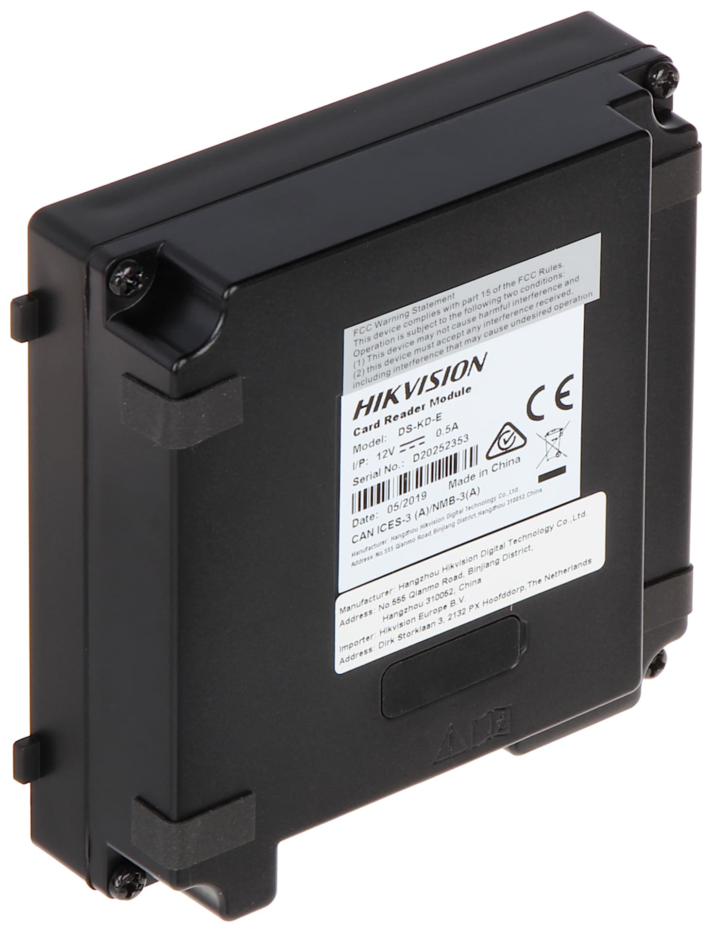 

MODUŁ CZYTNIKA ZBLIŻENIOWEGO DS-KD-E Hikvision