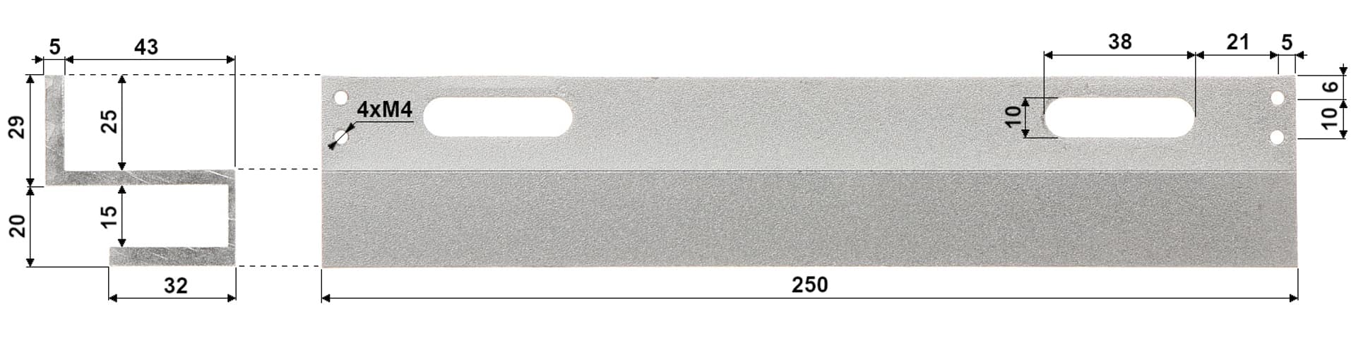 

UCHWYT DO DRZWI SZKLANYCH ATLO-BML-274