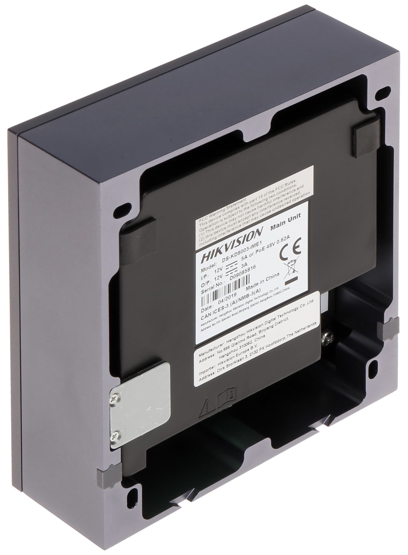 

MODUŁ WIDEODOMOFONU DS-KD8003-IME1/SURFACE/EU Hikvision