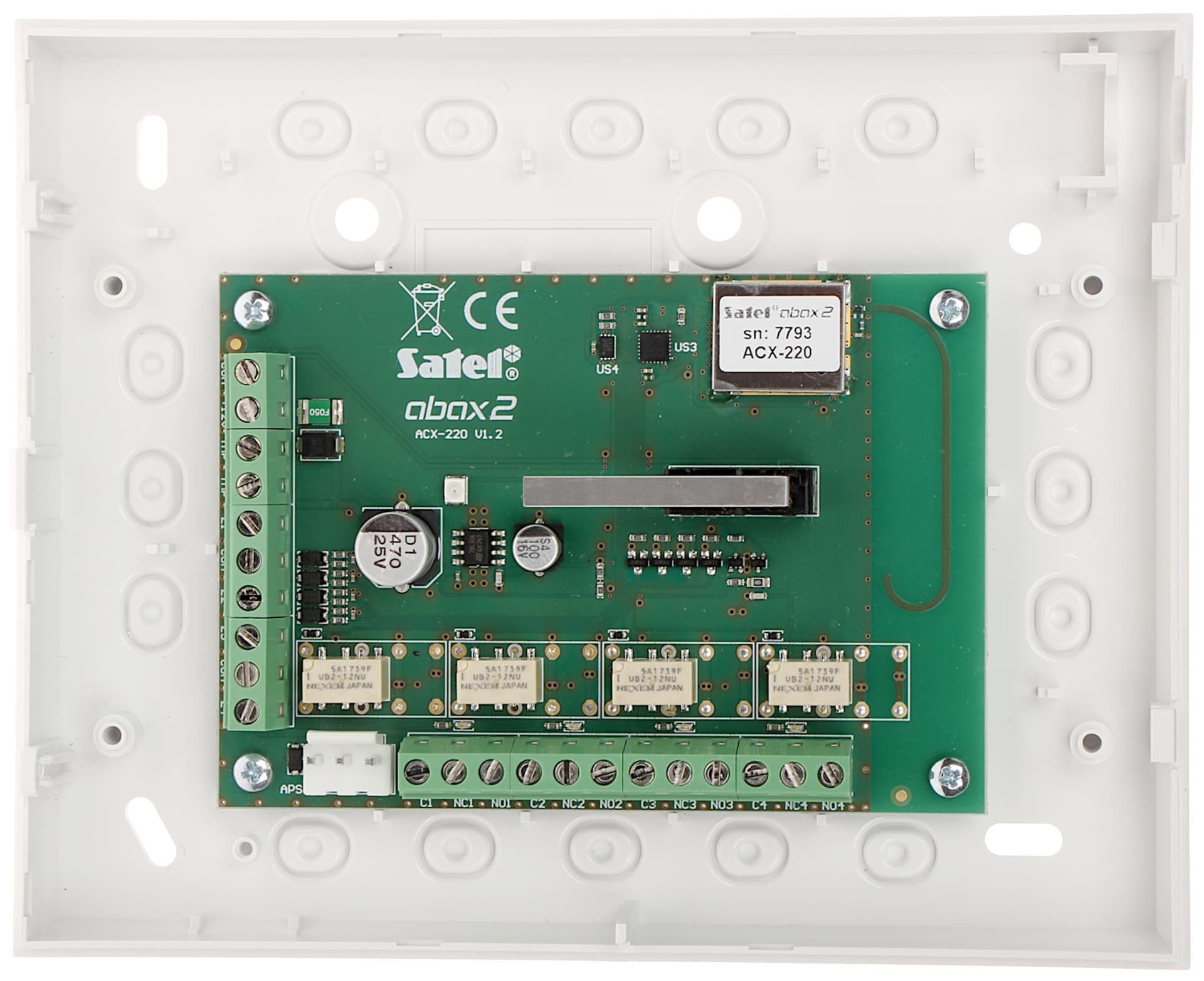 

ACX-220 Ekspander wejść i wyjść przewodowych