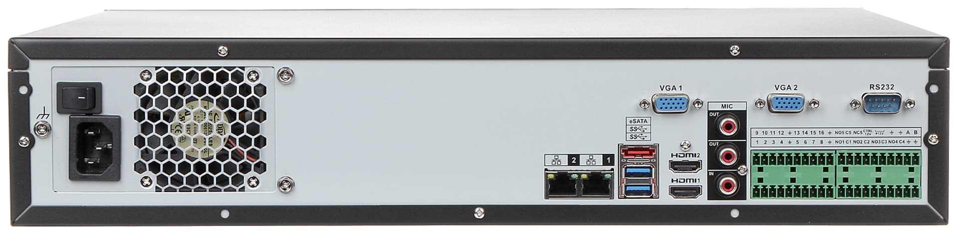 

REJESTRATOR IP NVR5864-4KS2 64 KANAŁY +eSATA DAHUA