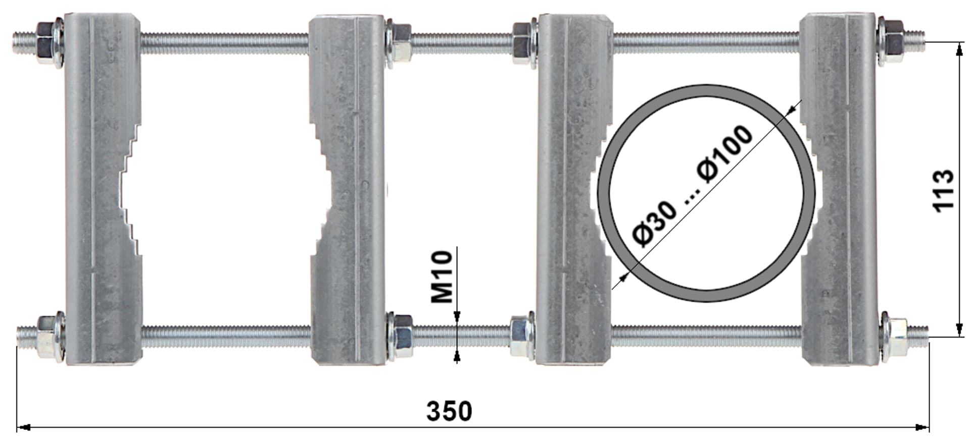 

OBEJMA DYSTANSOWA OZP-100