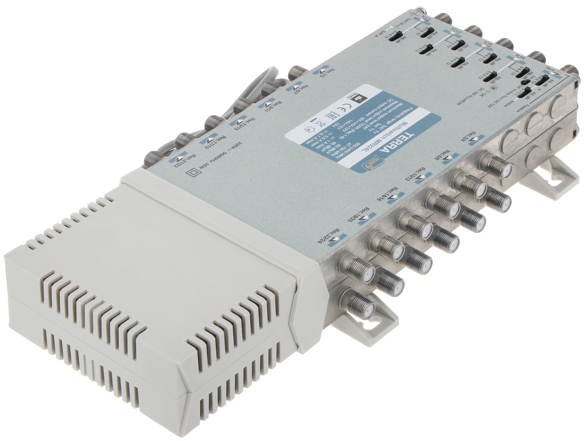 

MULTISWITCH MR-924L 9 WEJŚĆ / 24 WYJŚCIA TERRA