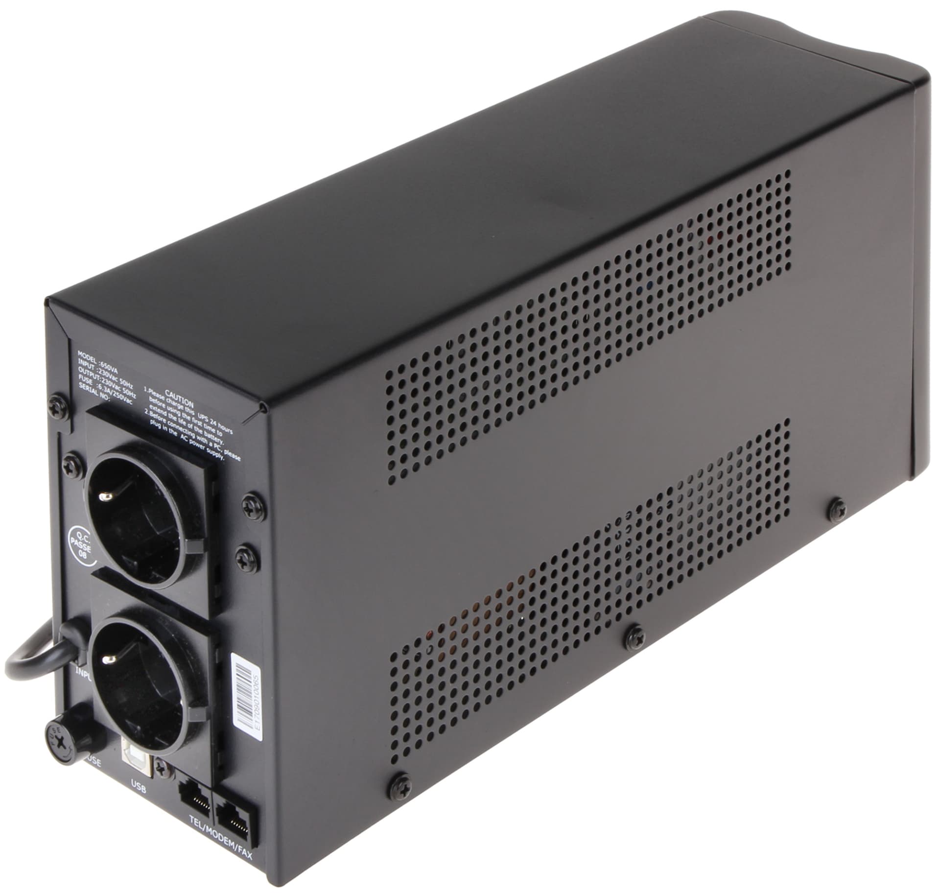 

ZASILACZ UPS AT-UPS650-LED 650 VA EAST
