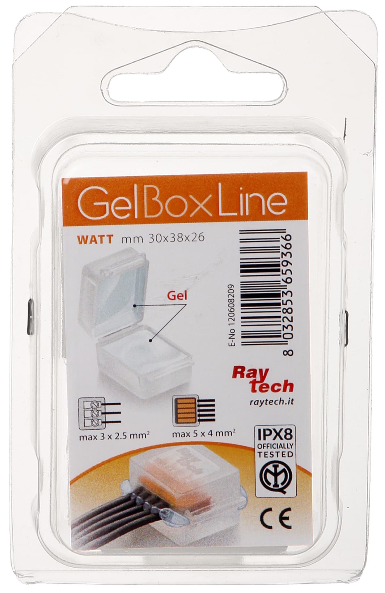 

PUSZKA POŁĄCZENIOWA GELBOX WATT IP68 RayTech