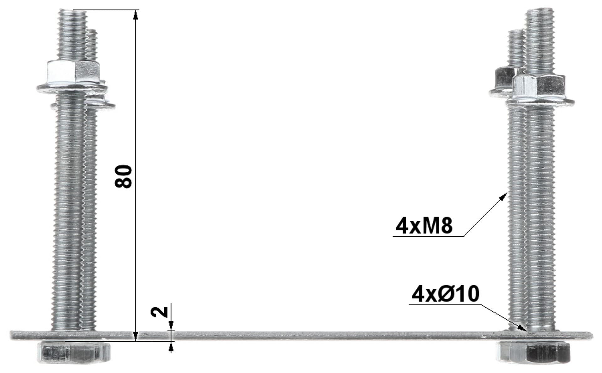 

ZACISK UCHWYTU MUROWEGO ZUM-4