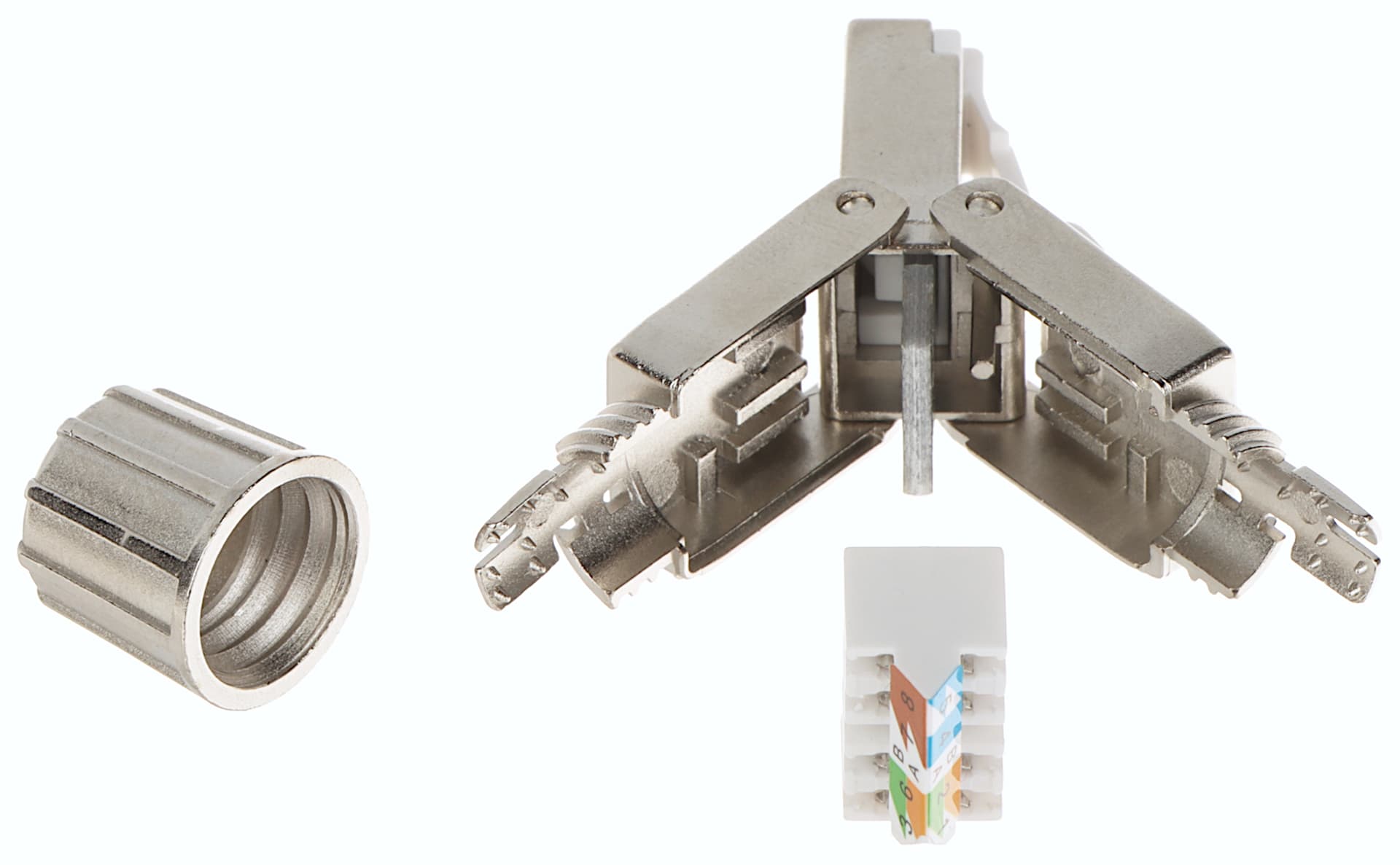 

WTYK MODULARNY EKRANOWANY RJ45/FTP6A-HAND