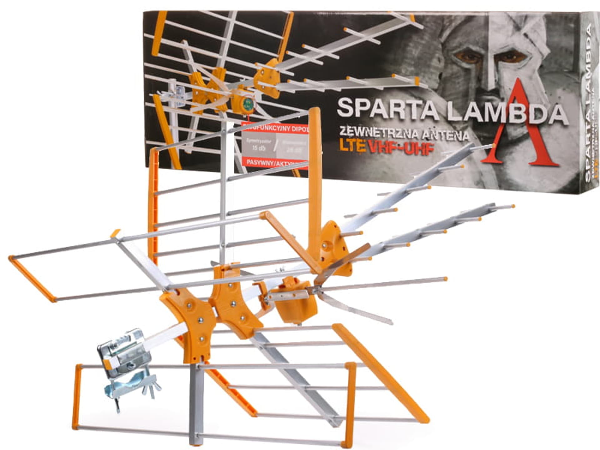 

Antena telewizyjna DVB-T LTE VHF-UHF Sparta Lambda