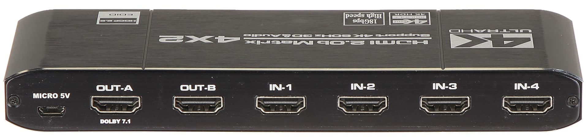 

PRZEŁĄCZNIK HDMI-SW-4/2-MATRIX