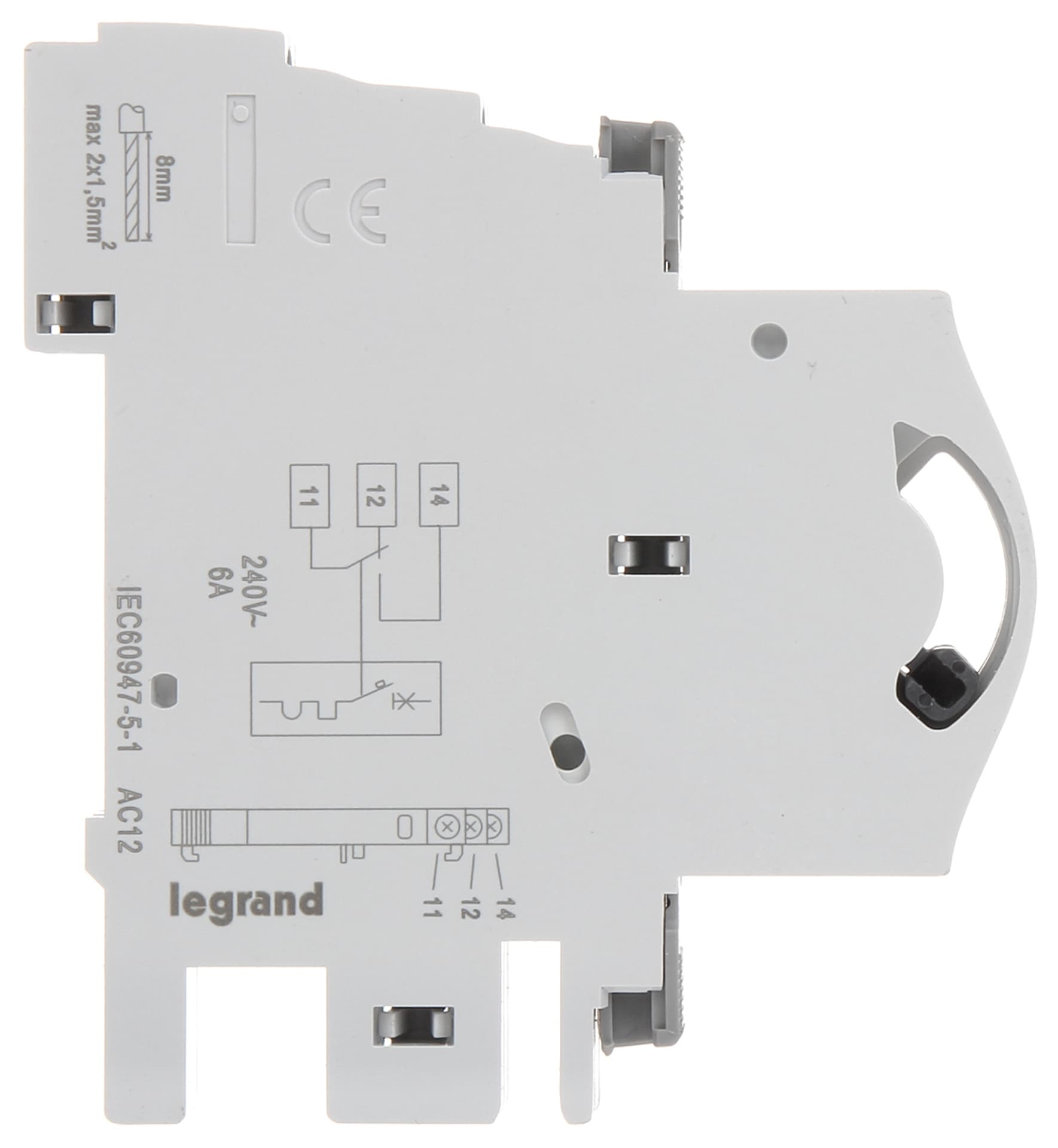 

STYK POMOCNICZY LE-406250 DO URZĄDZEŃ LEGRAND SERII TX3, DX3, FR300, FRX300, FRX400 LEGRAND