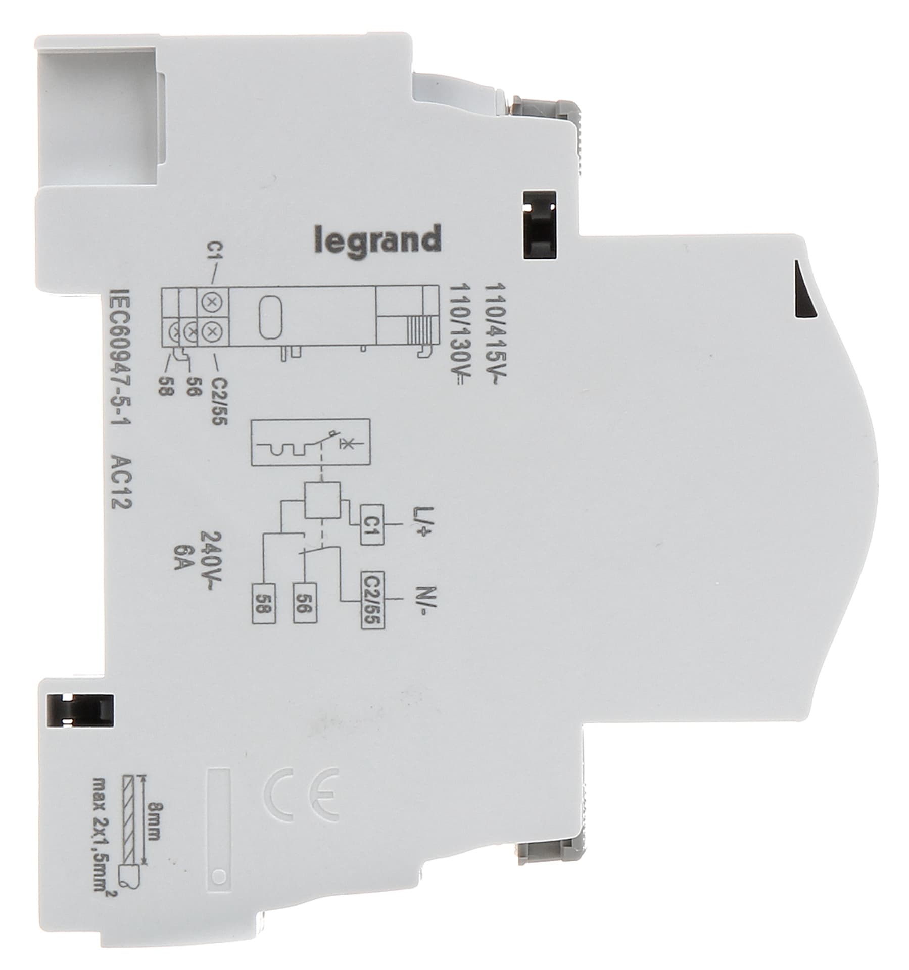 

WYZWALACZ WZROSTOWY LE-406278 DO URZĄDZEŃ LEGRAND SERII TX3, DX3, FR300, FRX300, FRX400 LEGRAND