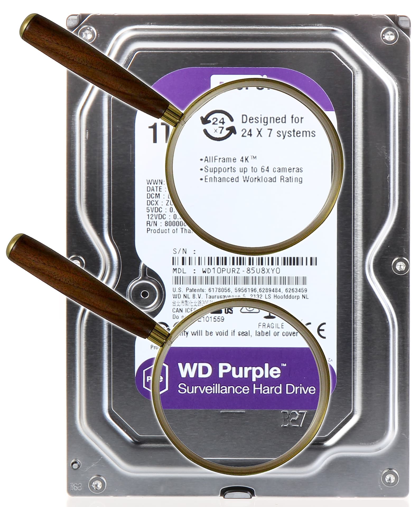 

DYSK DO REJESTRATORA HDD-WD10PURZ 1TB 24/7 WESTERN DIGITAL