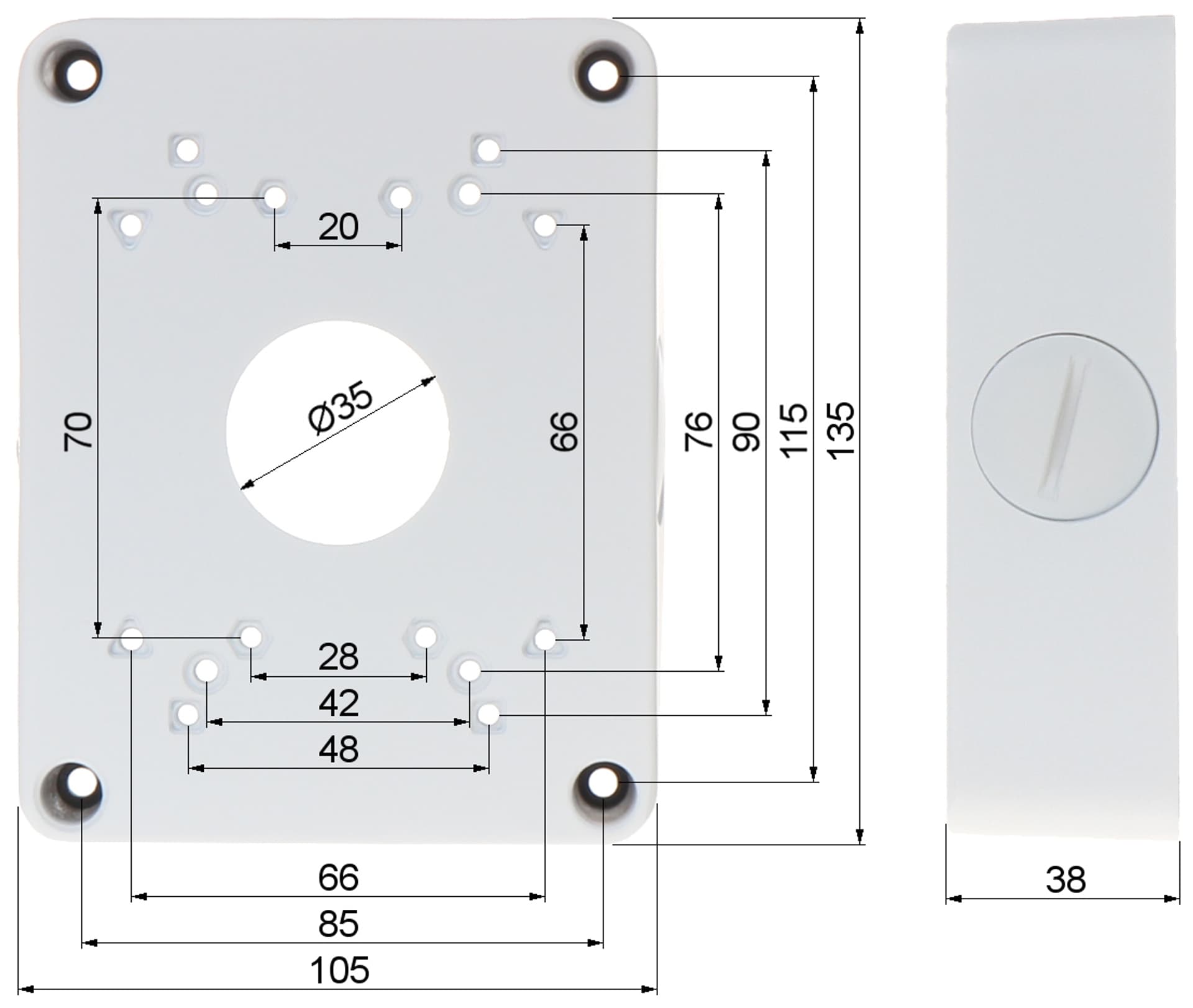 

UCHWYT KAMERY BD-CC80W