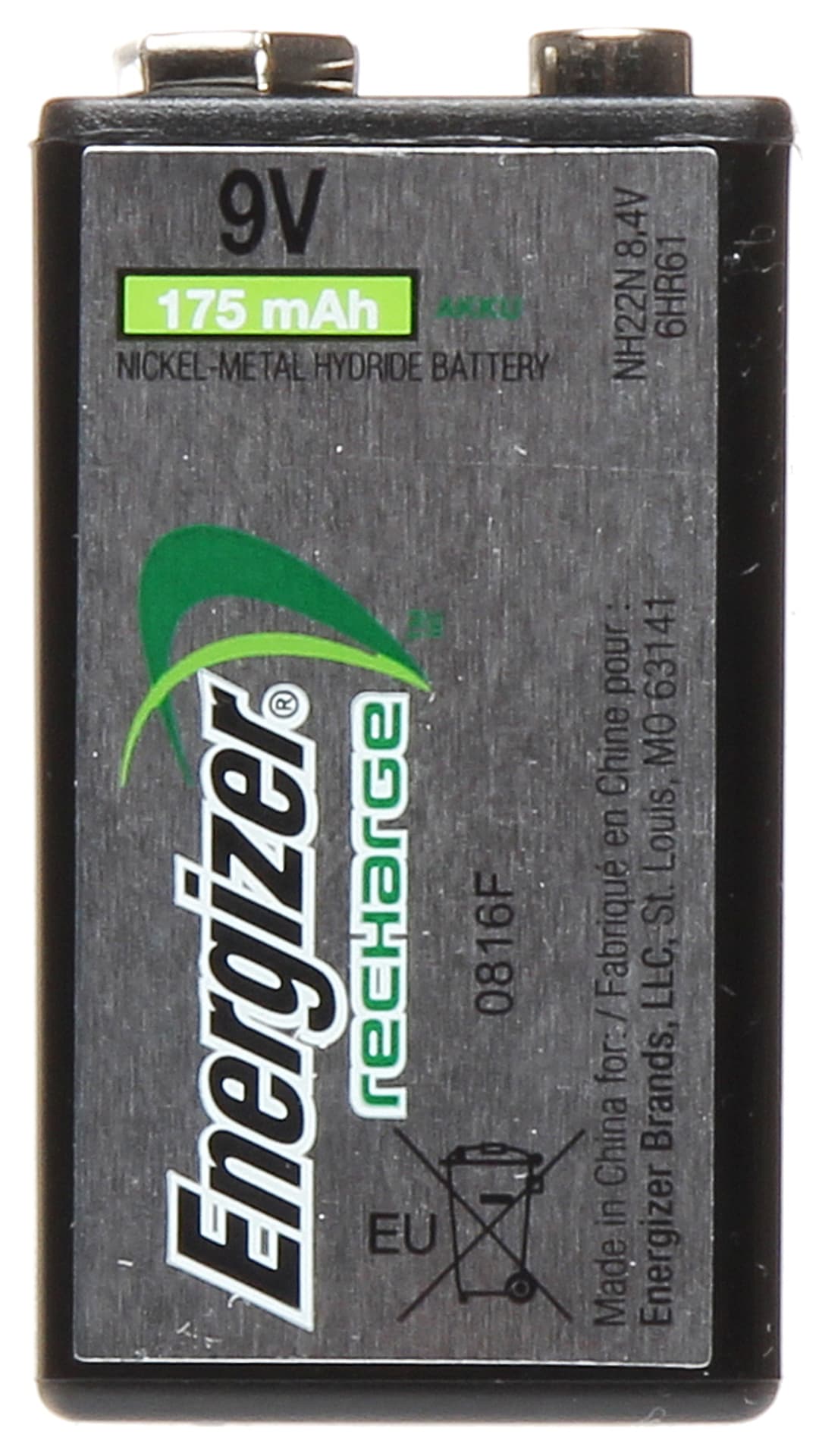 

AKUMULATOR BAT-HR22/AKU-175 8.4 V Ni-MH 6HR61 ENERGIZER