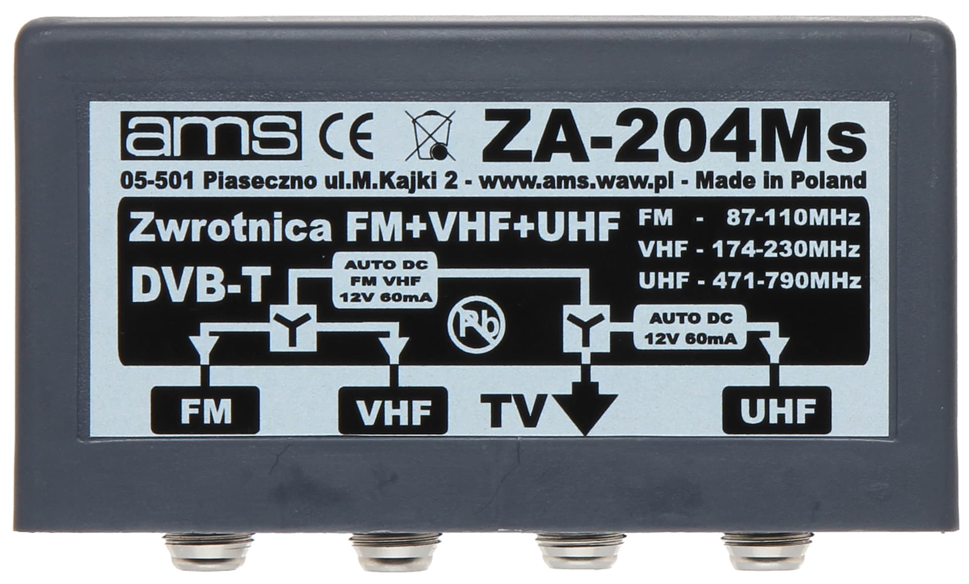 

ZWROTNICA ZA-204MS AMS