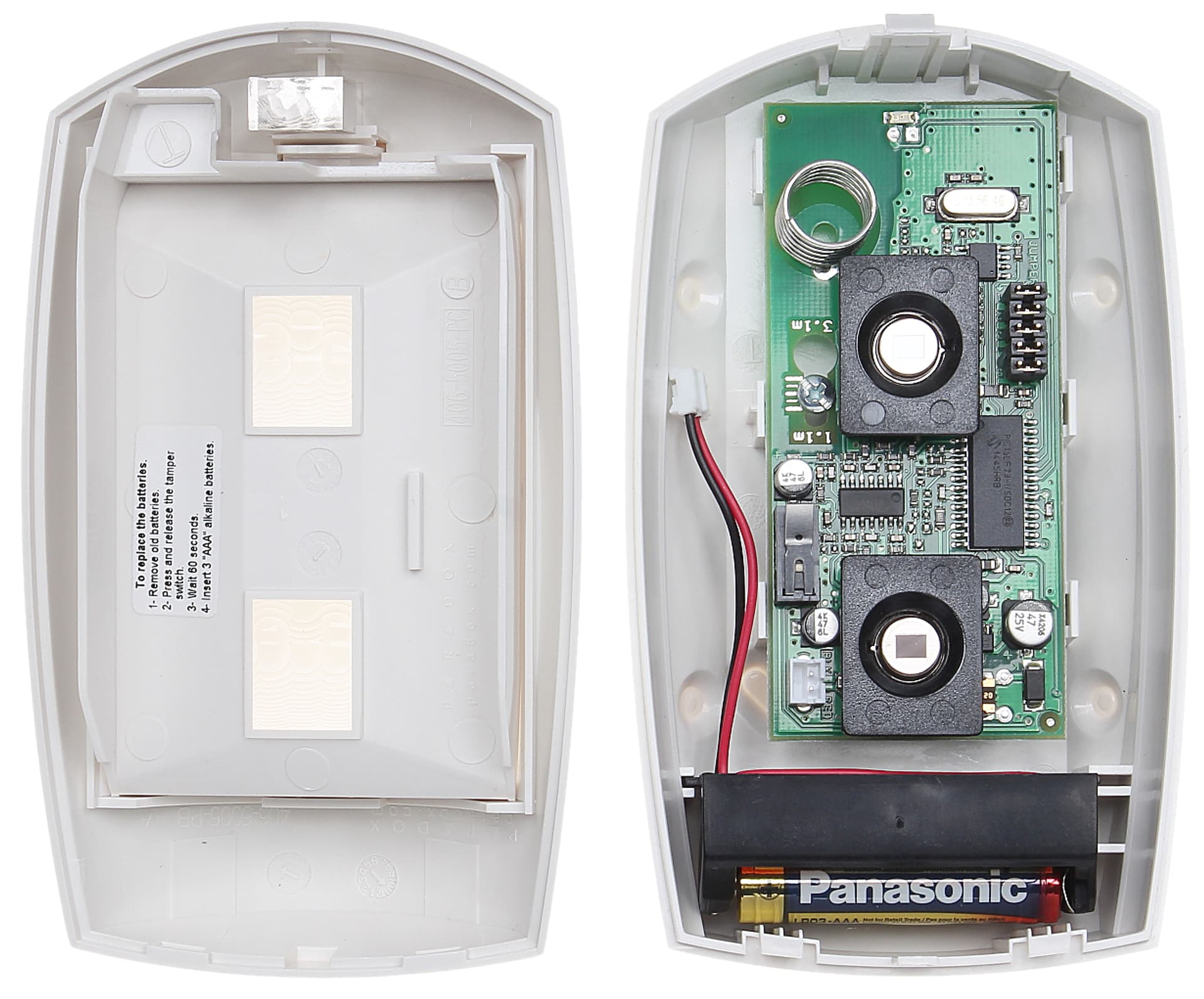 

BEZPRZEWODOWA CZUJKA PIR PMD-75 PARADOX