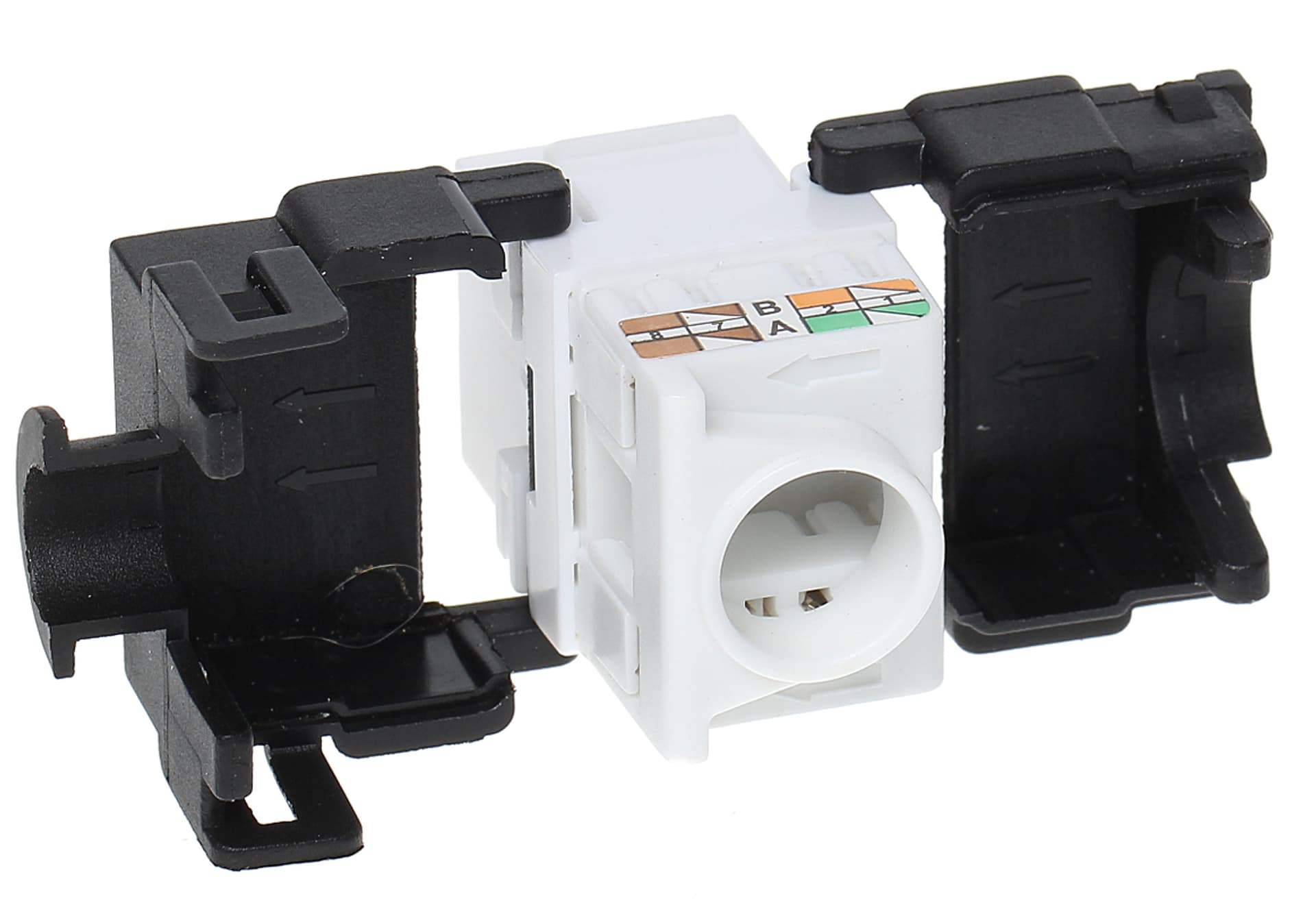 

ZŁĄCZE KEYSTONE FX-RJ45-6A-02*P100