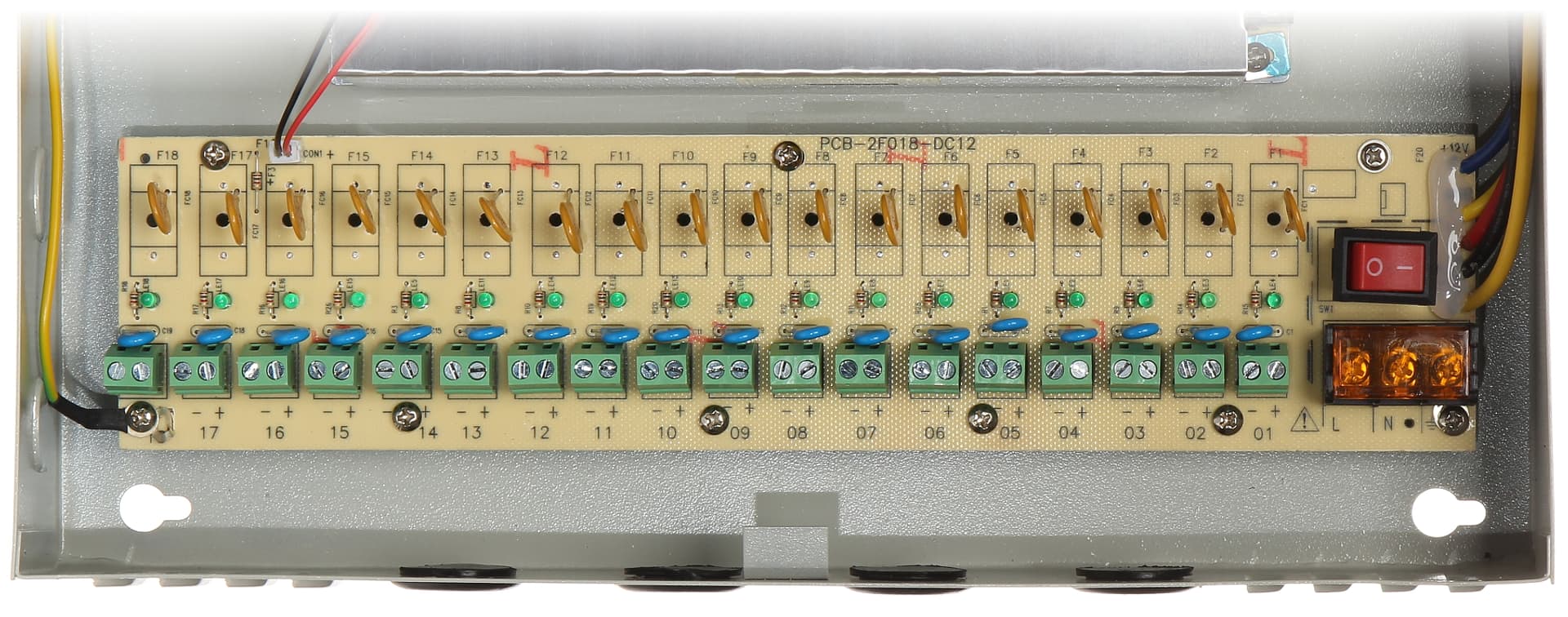 

ZASILACZ IMPULSOWY 12V/10A/PA18
