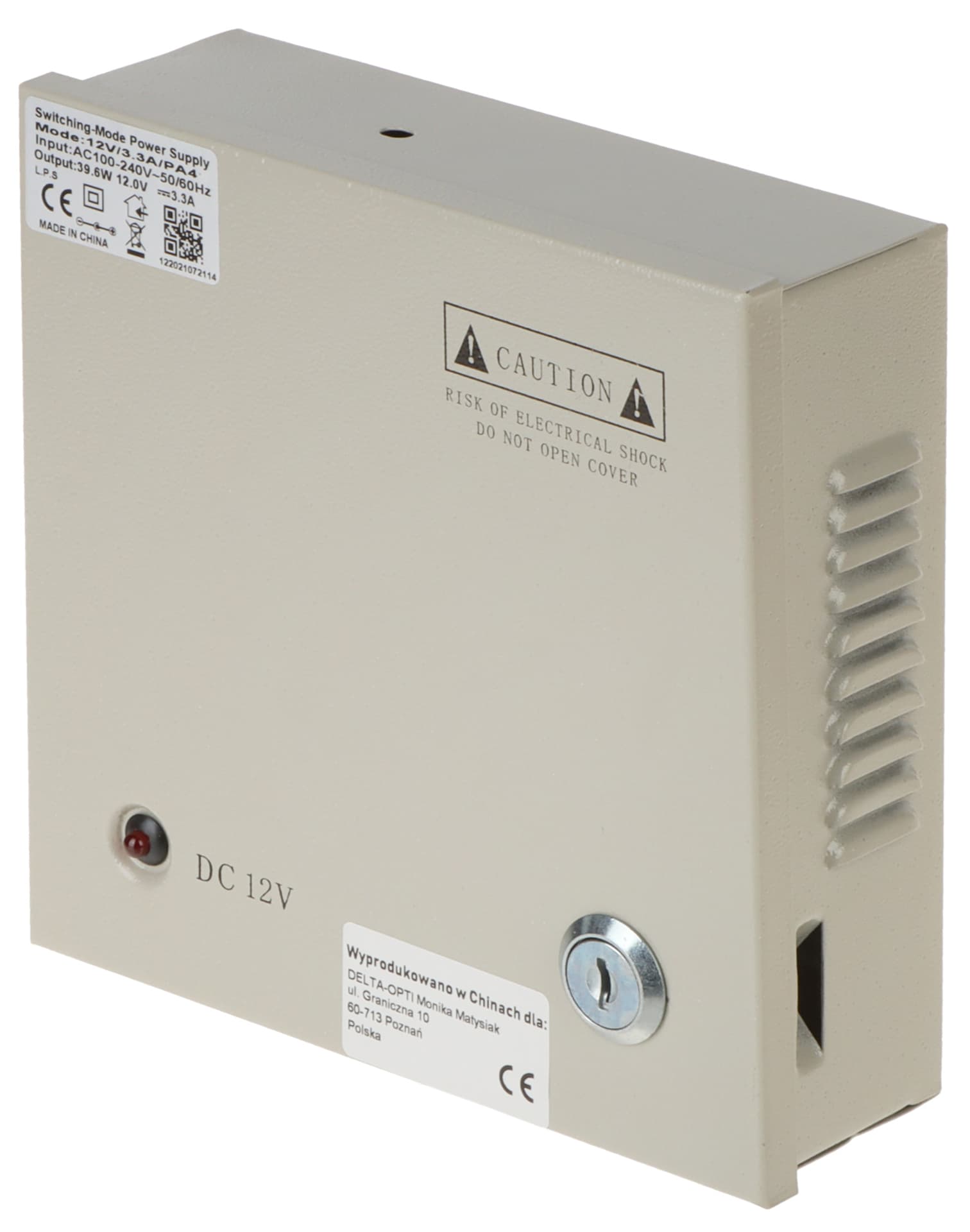 

ZASILACZ IMPULSOWY 12V/3.3A/PA4