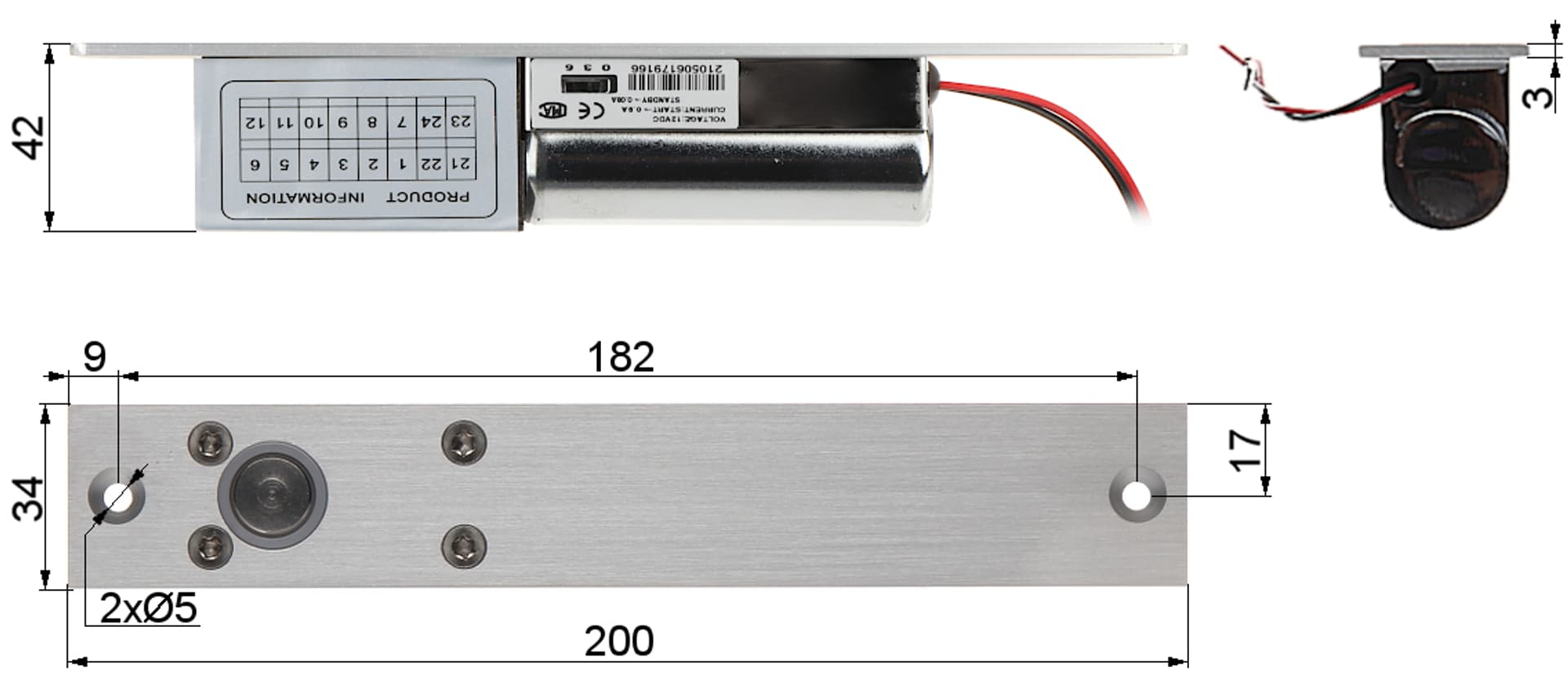 

RYGIEL ELEKTROMAGNETYCZNY ATLO-EB-1 REWERSYJNY