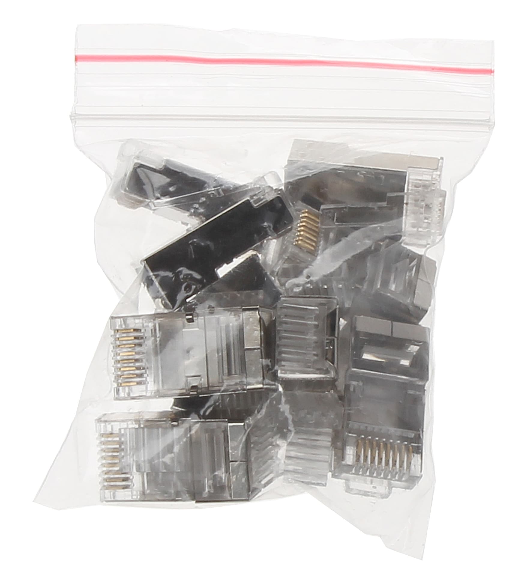 

WTYK MODULARNY EKRANOWANY RJ45/6-EKRAN*P10