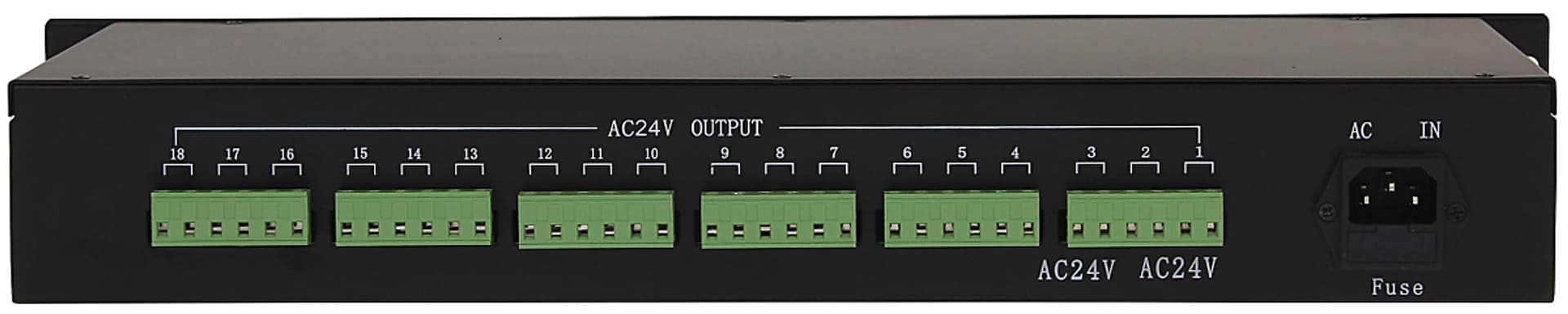 

ZASILACZ RACK 15-PSA2018U 24 V AC 20 A
