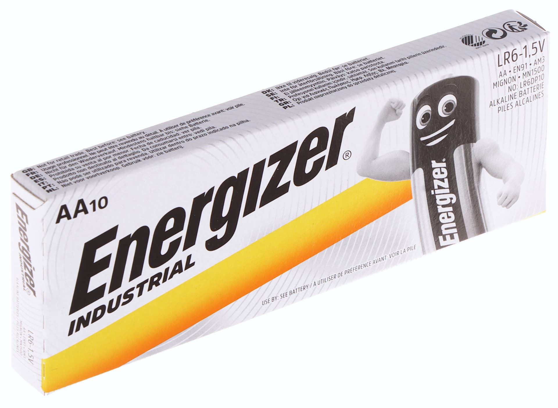 

BATERIA ALKALICZNA BAT-AA/E*P10 1.5 V LR6 (AA) ENERGIZER, Aa) energize