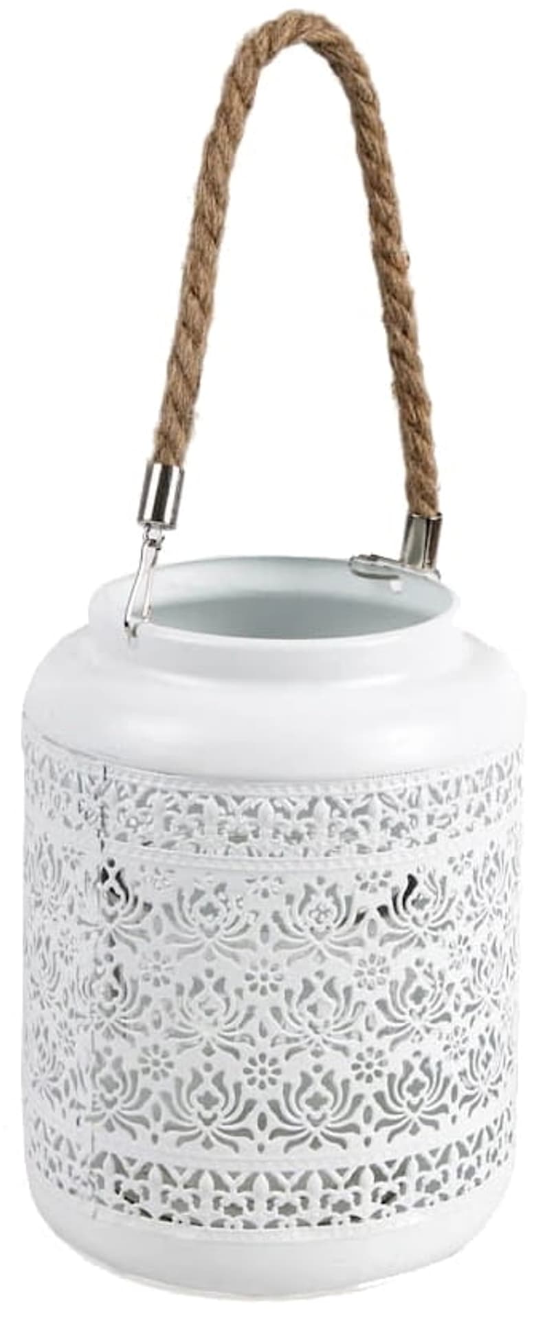 

Metalowy orientalny lampion ze sznurkiem (20 cm, 20 cm)