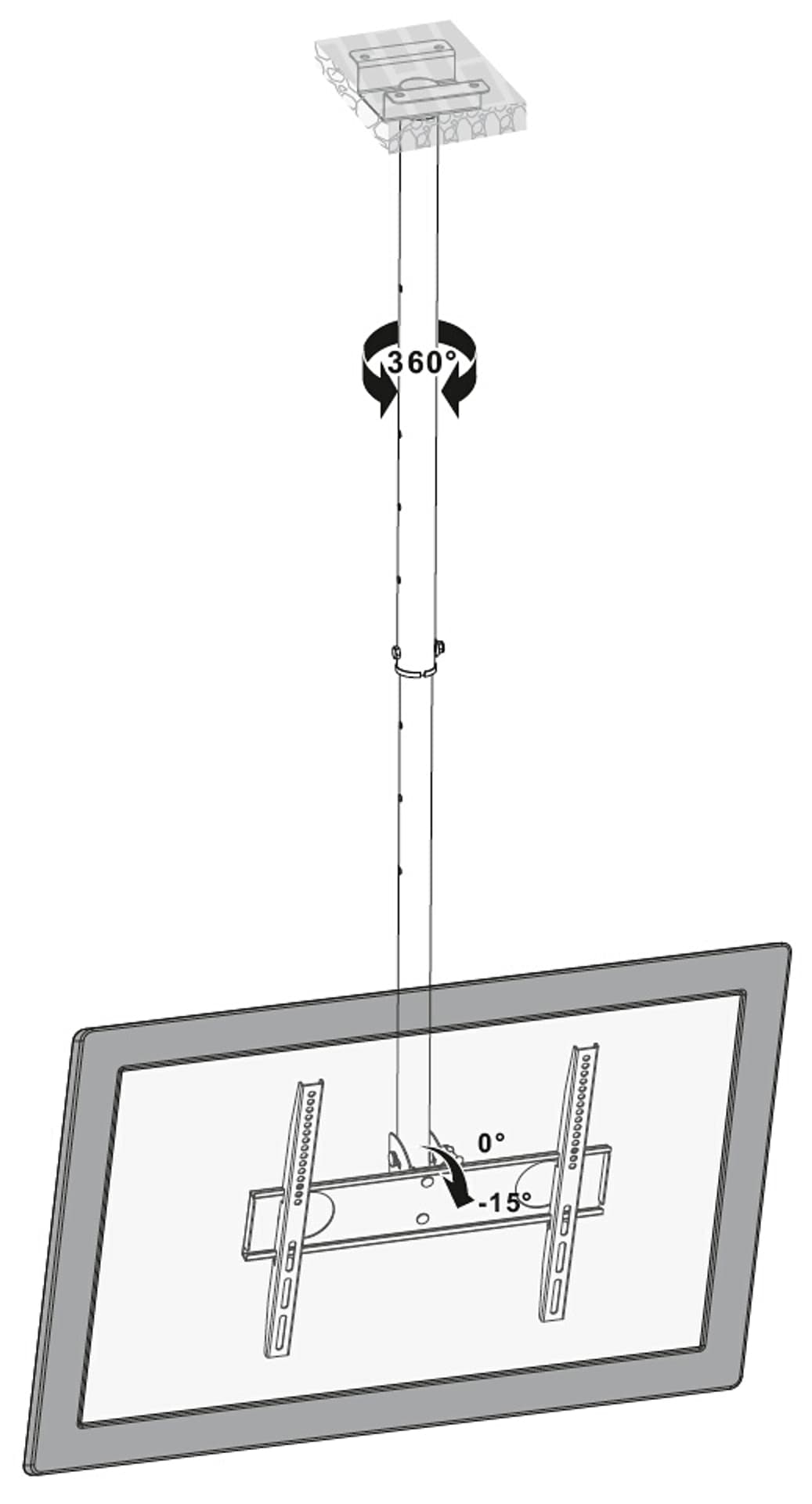 

UCHWYT DO TELEWIZORA LUB MONITORA BRATECK-PLB-CE344