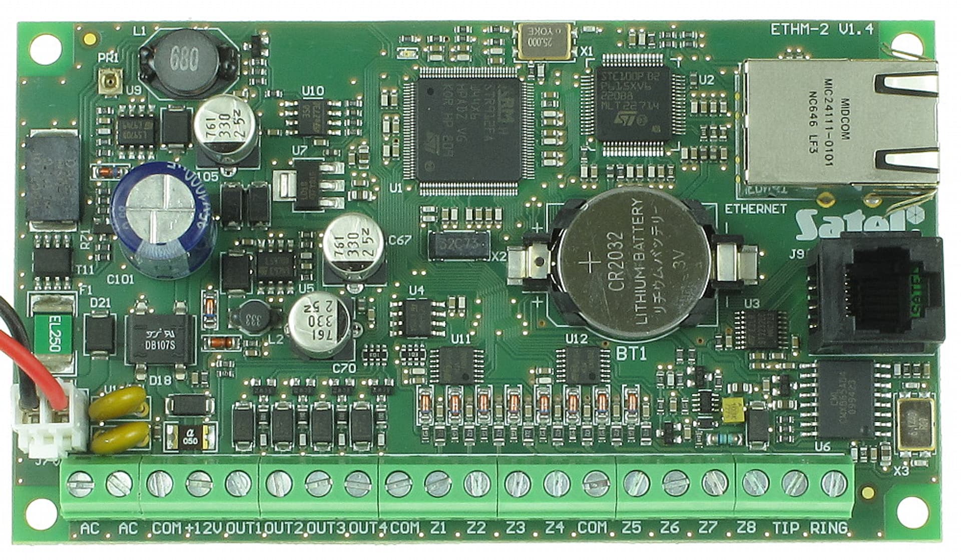 

MODUŁ KOMUNIKACYJNY ETHERNET ETHM-2 SATEL