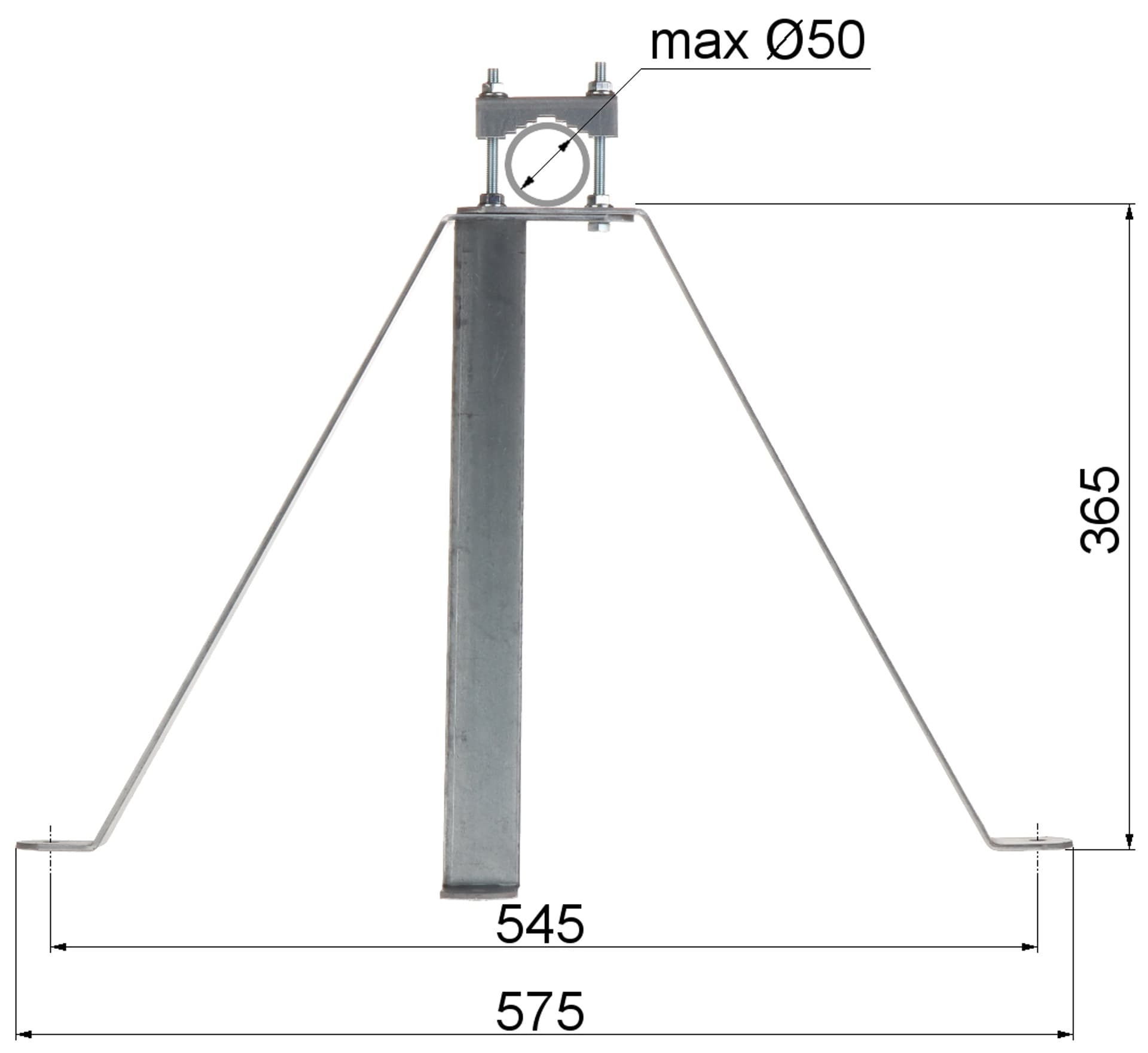 

OBEJMA MUROWA OMP-50L40